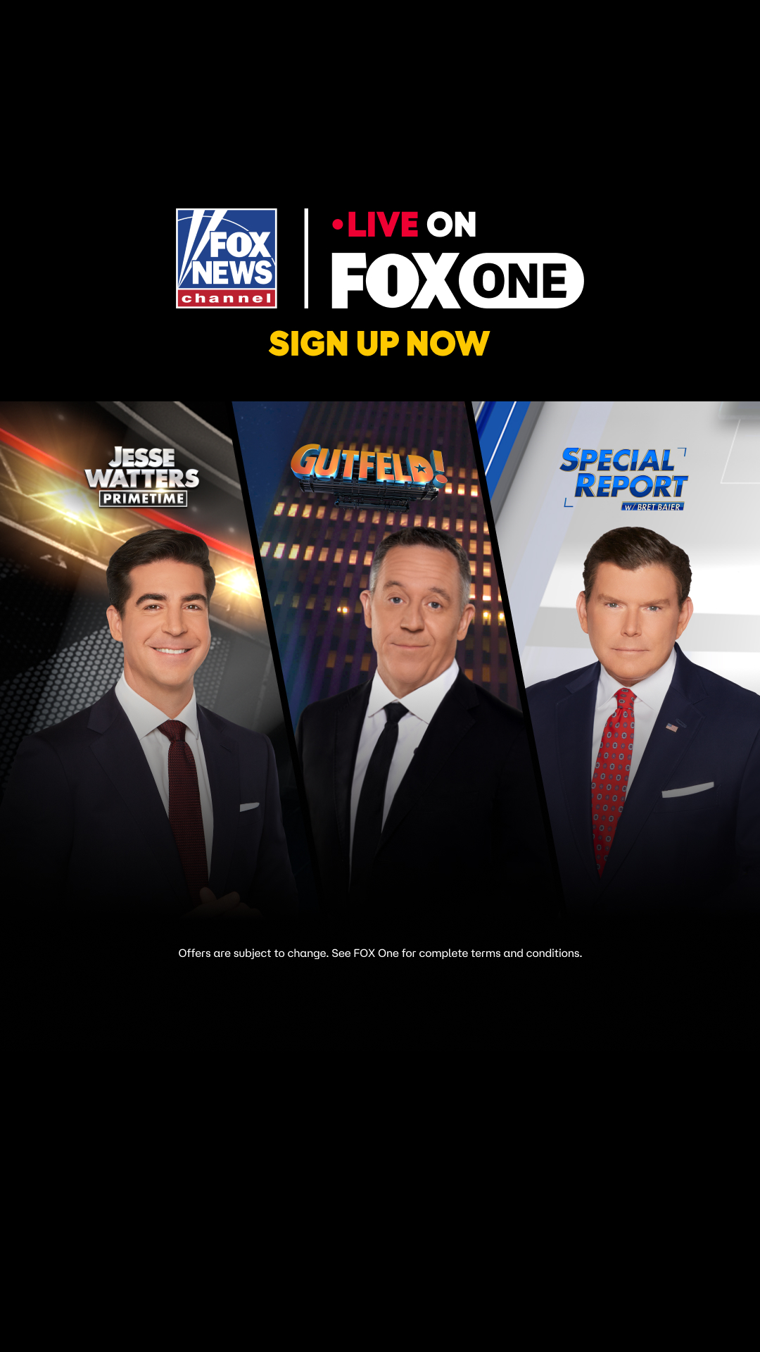 FOX One Facebook ad from Jun 30, 2026
