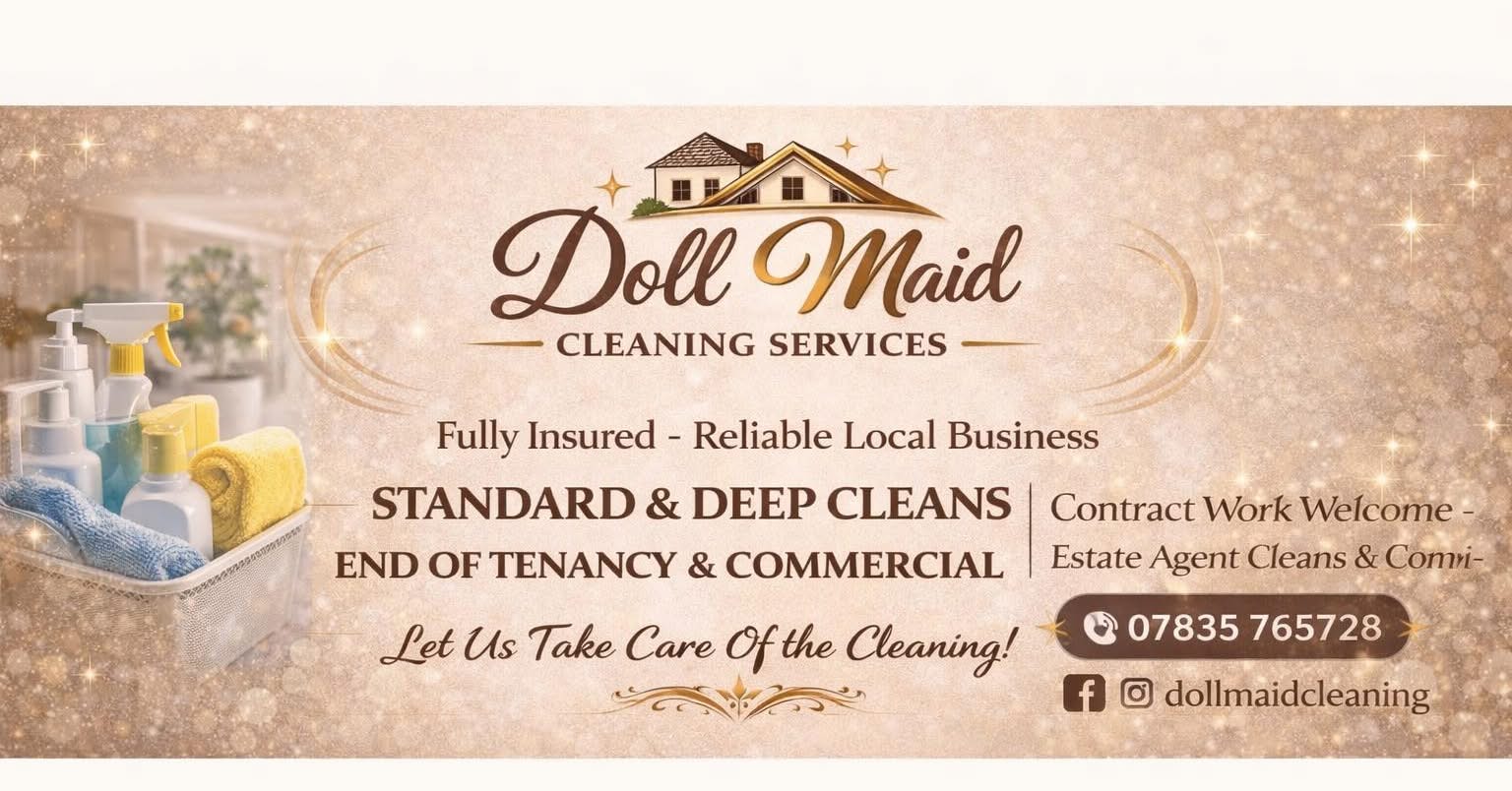 Doll maid cleaning services Facebook ad