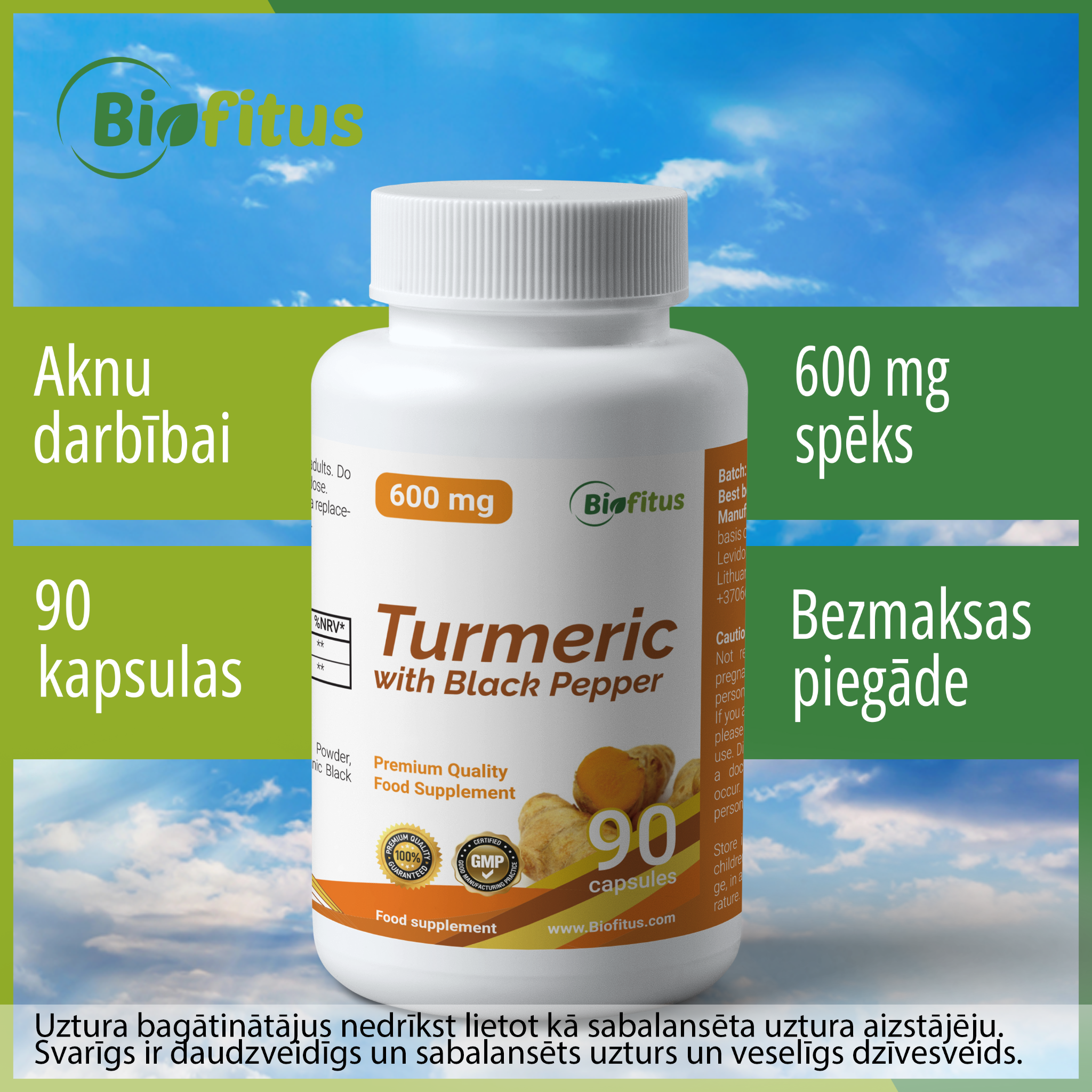 Biofitus.lv Facebook ad