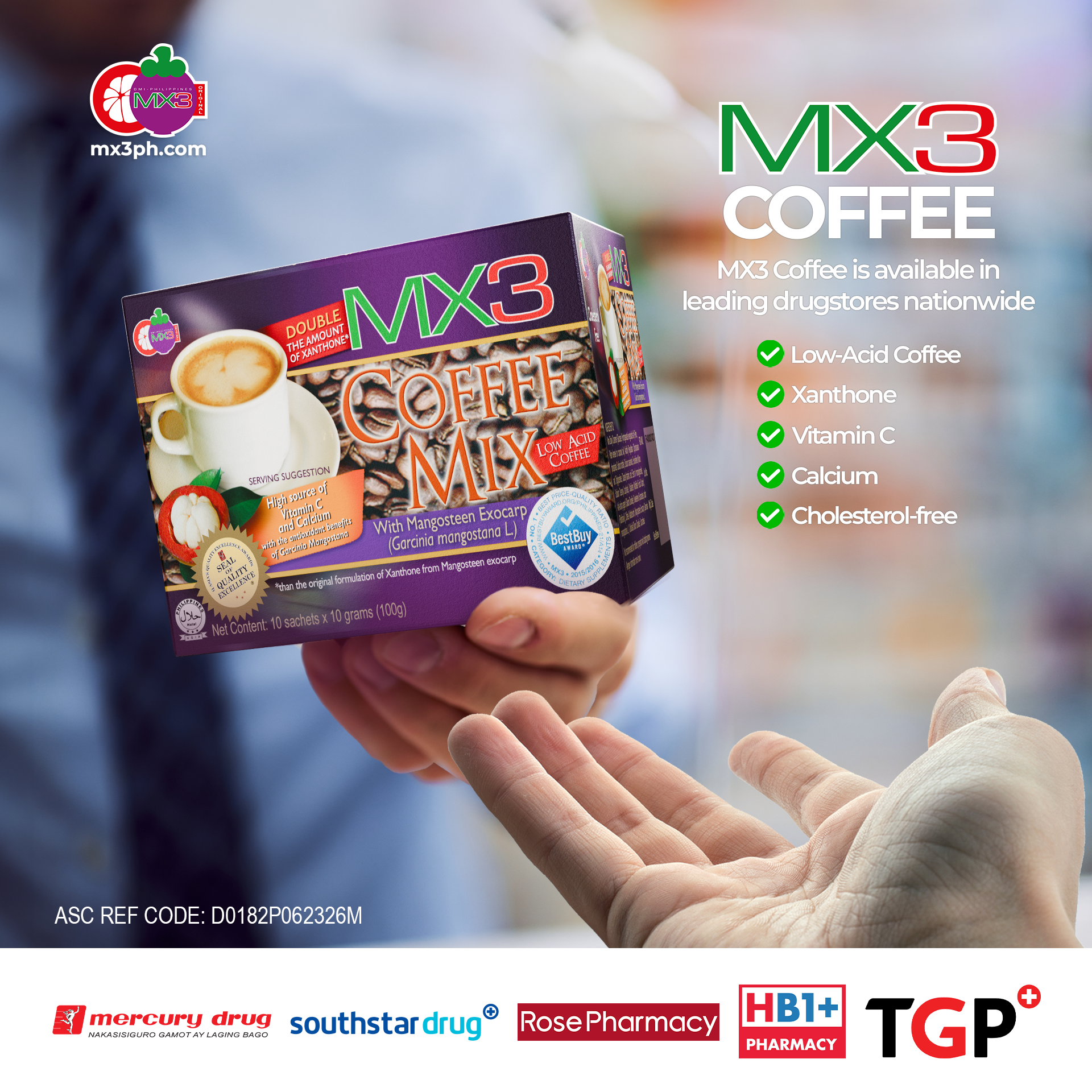 MX3 Natural Supplements Facebook ad