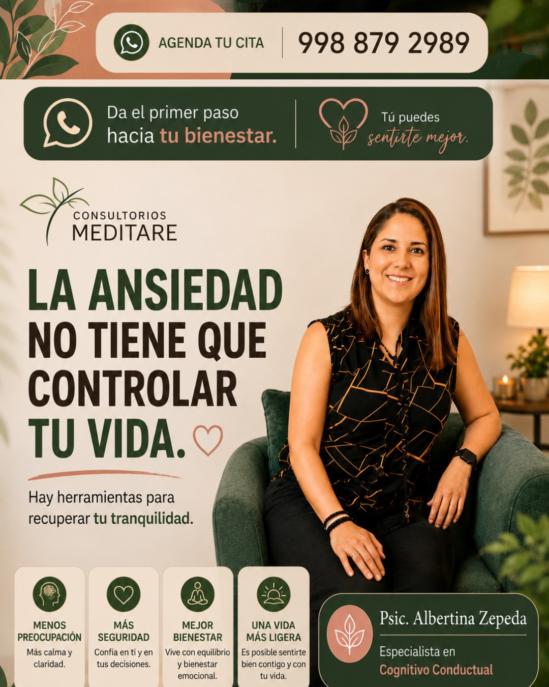Meditare - Psicólogos y Terapia en Mérida Facebook ad