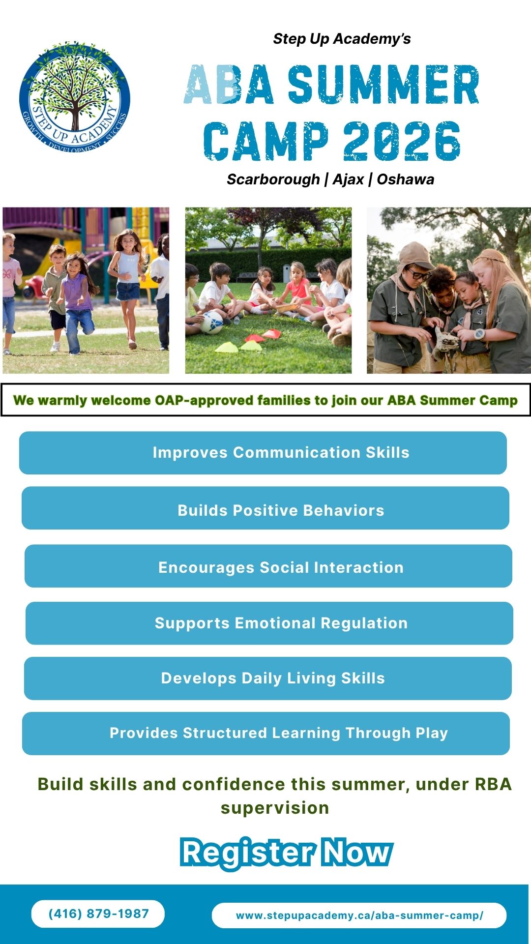 Step Up Academy of Learning Facebook ad from Jun 4, 2026