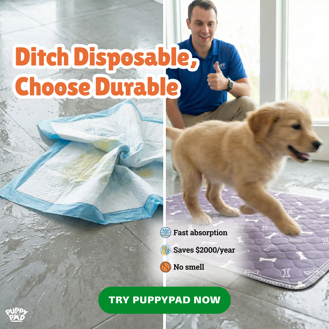 PuppyPad Facebook ad