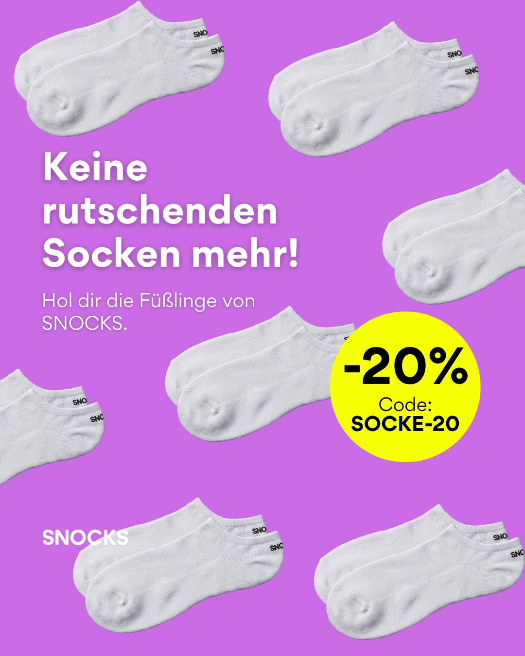 Snocks Facebook ad