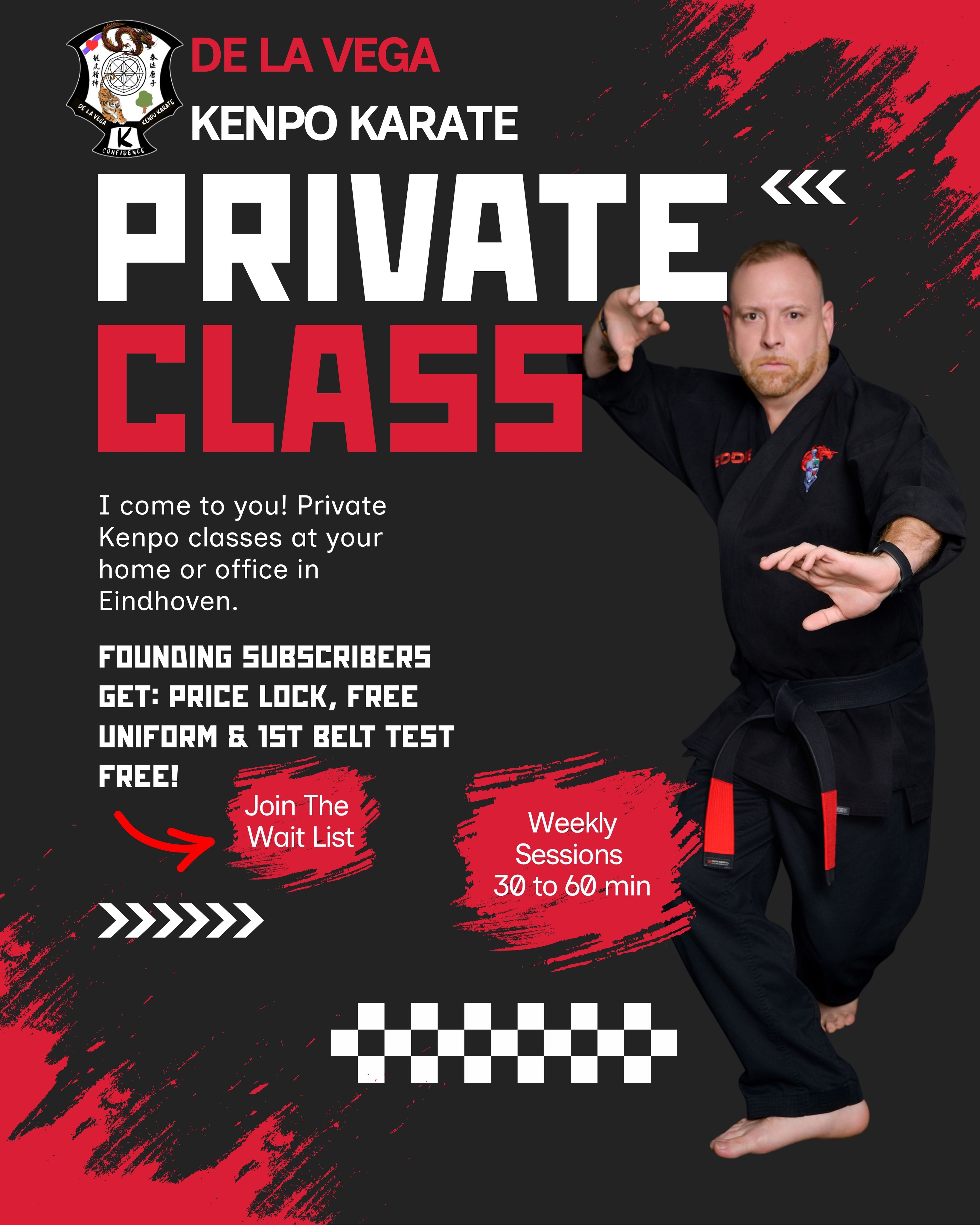 De La Vega Kenpo Karate Facebook ad