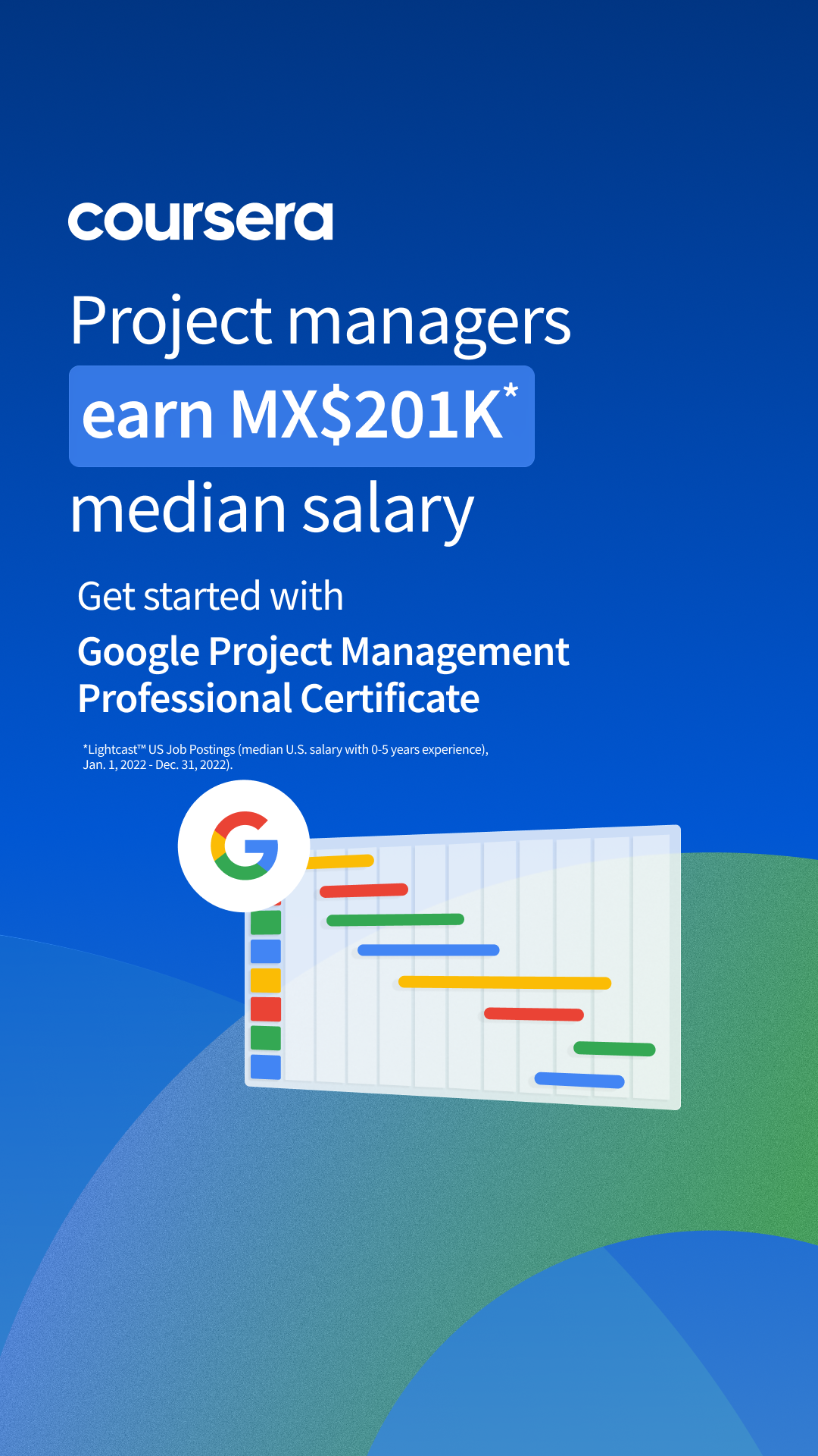 Coursera Facebook ad