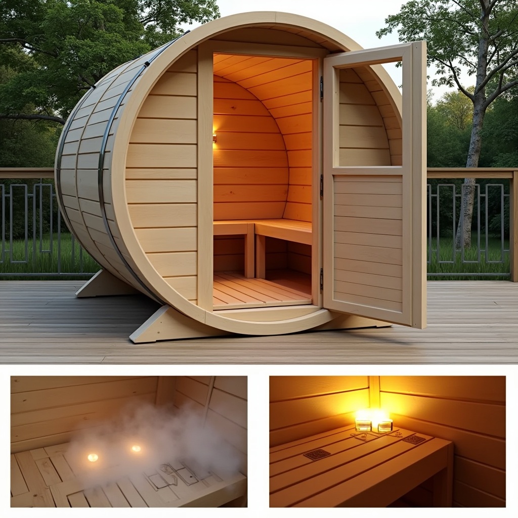 Daily Browse Facebook ad: Fasssauna Komplettset Kaufen!