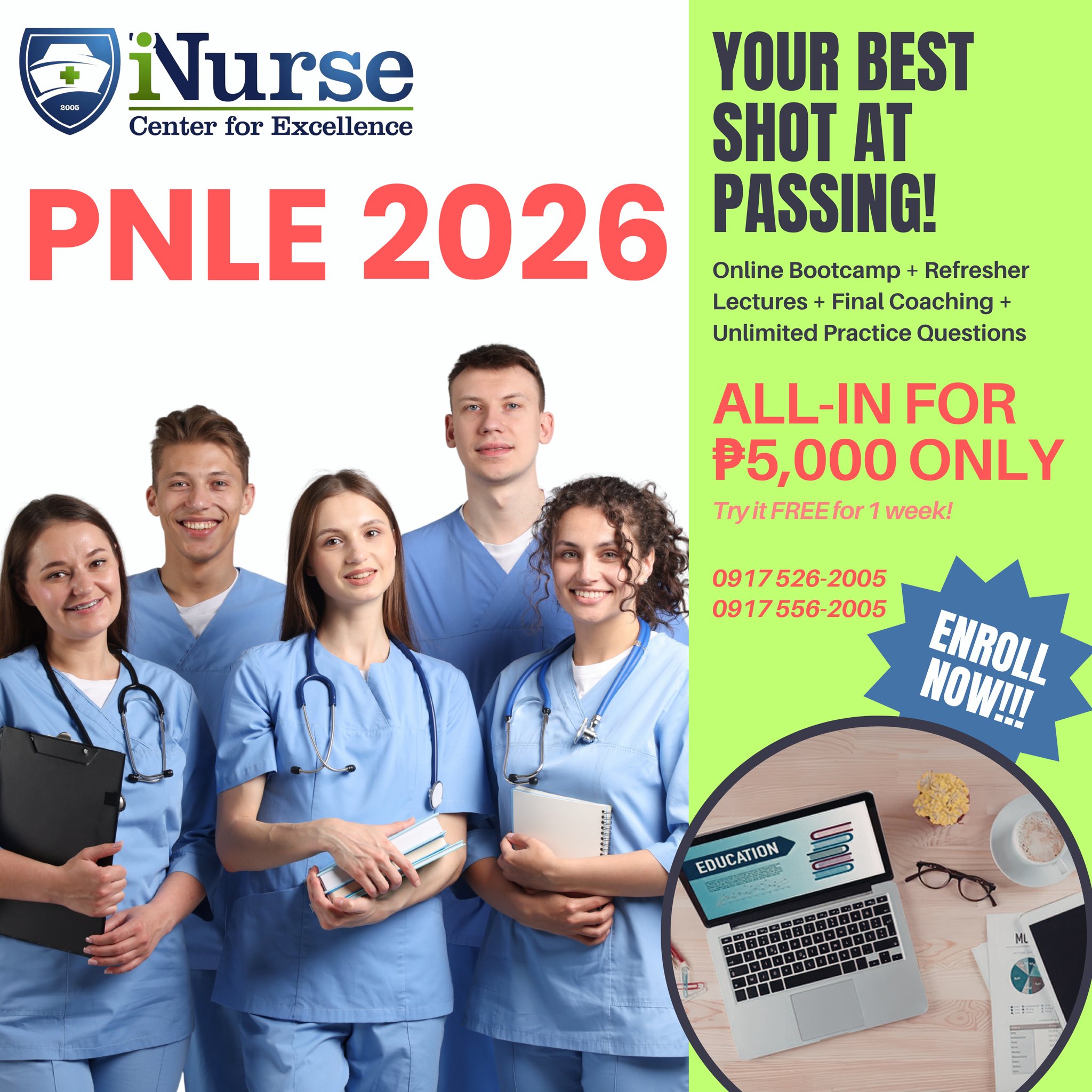 iNurse Center for Excellence Facebook ad