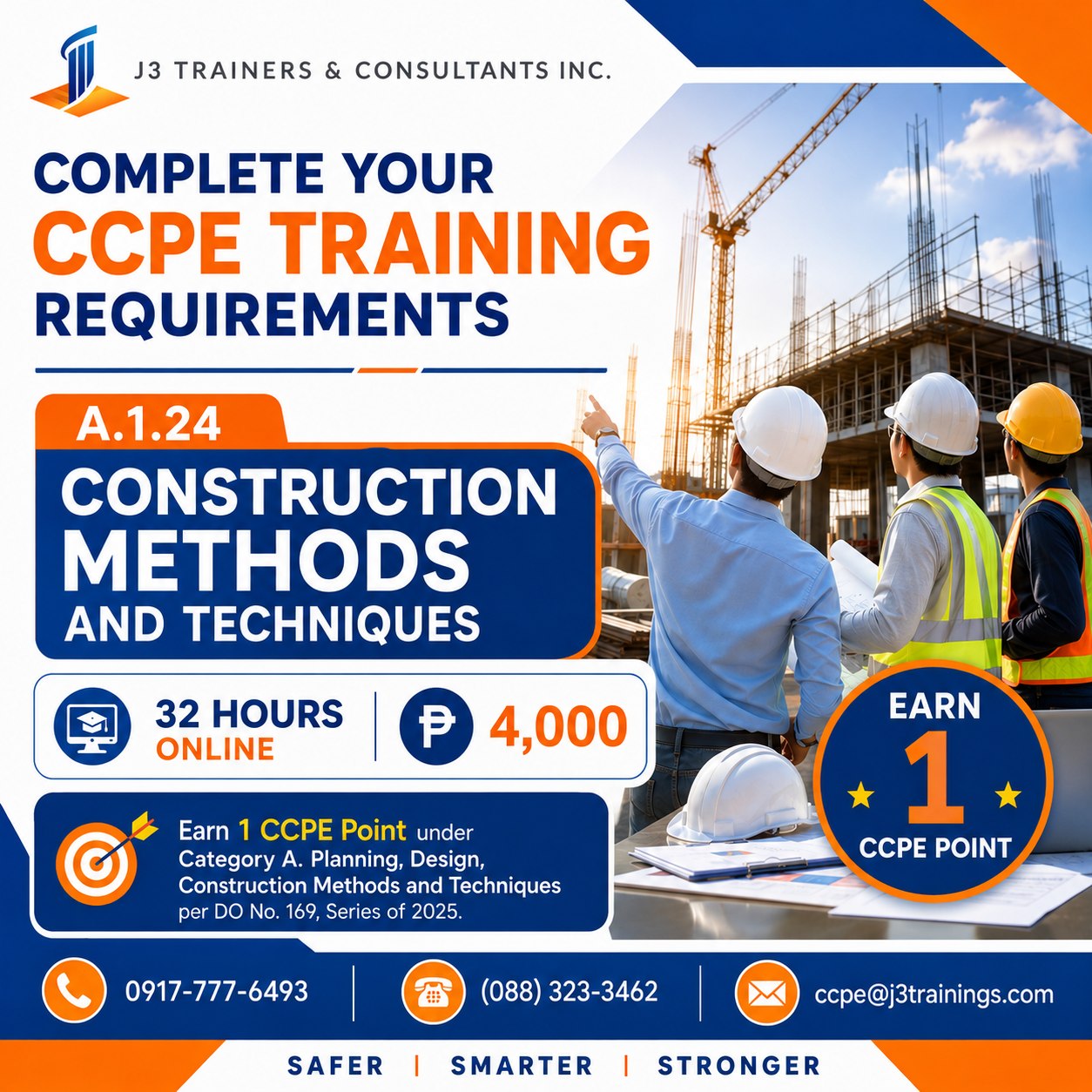 J3 Trainers and Consultants, Inc. Facebook ad