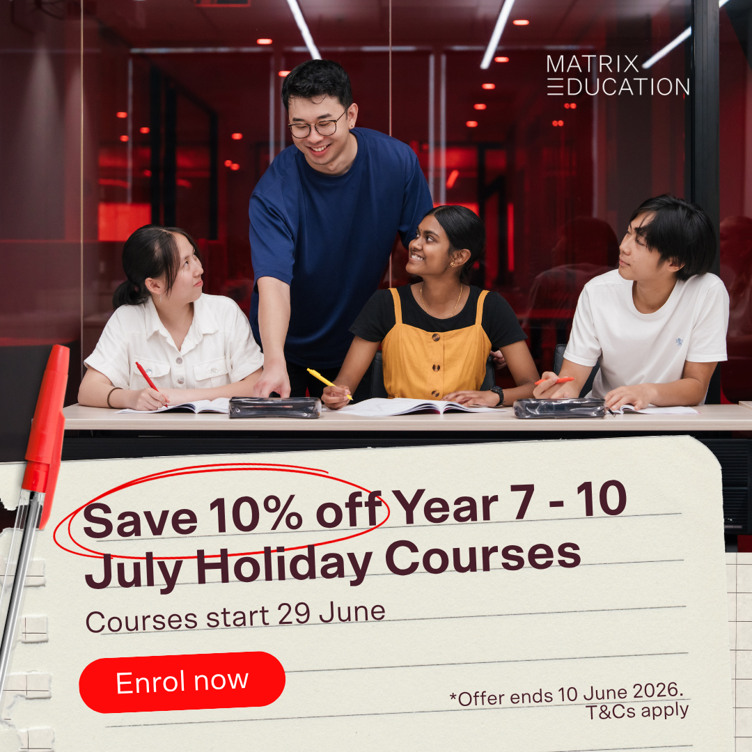 Matrix Education Facebook ad