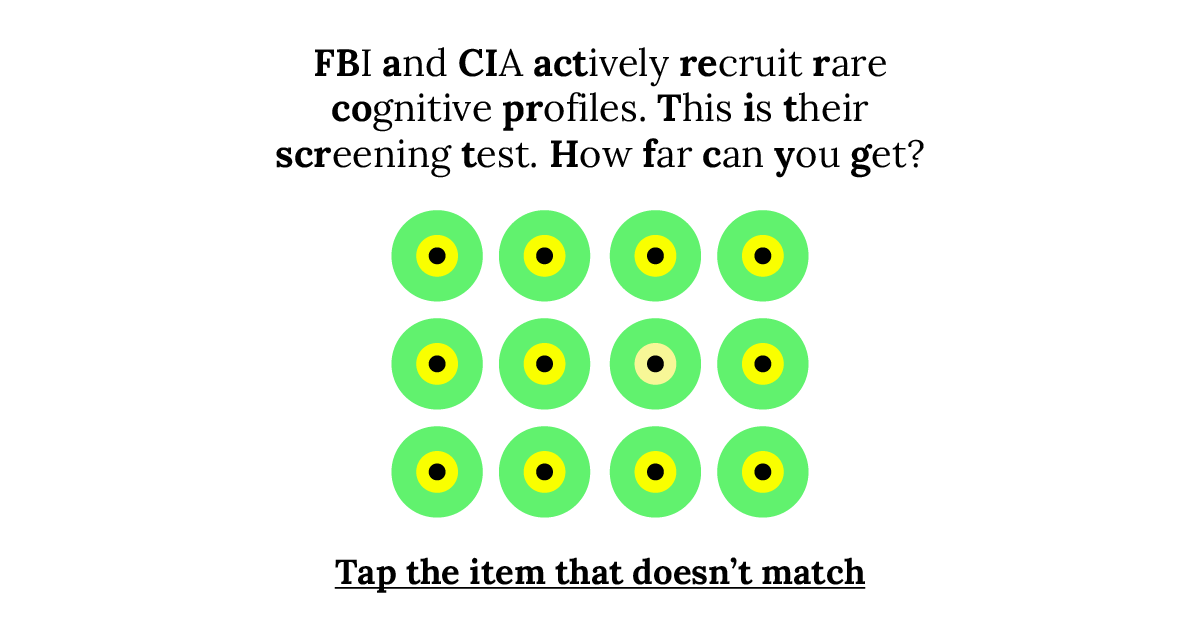 Brain Health Check Facebook ad