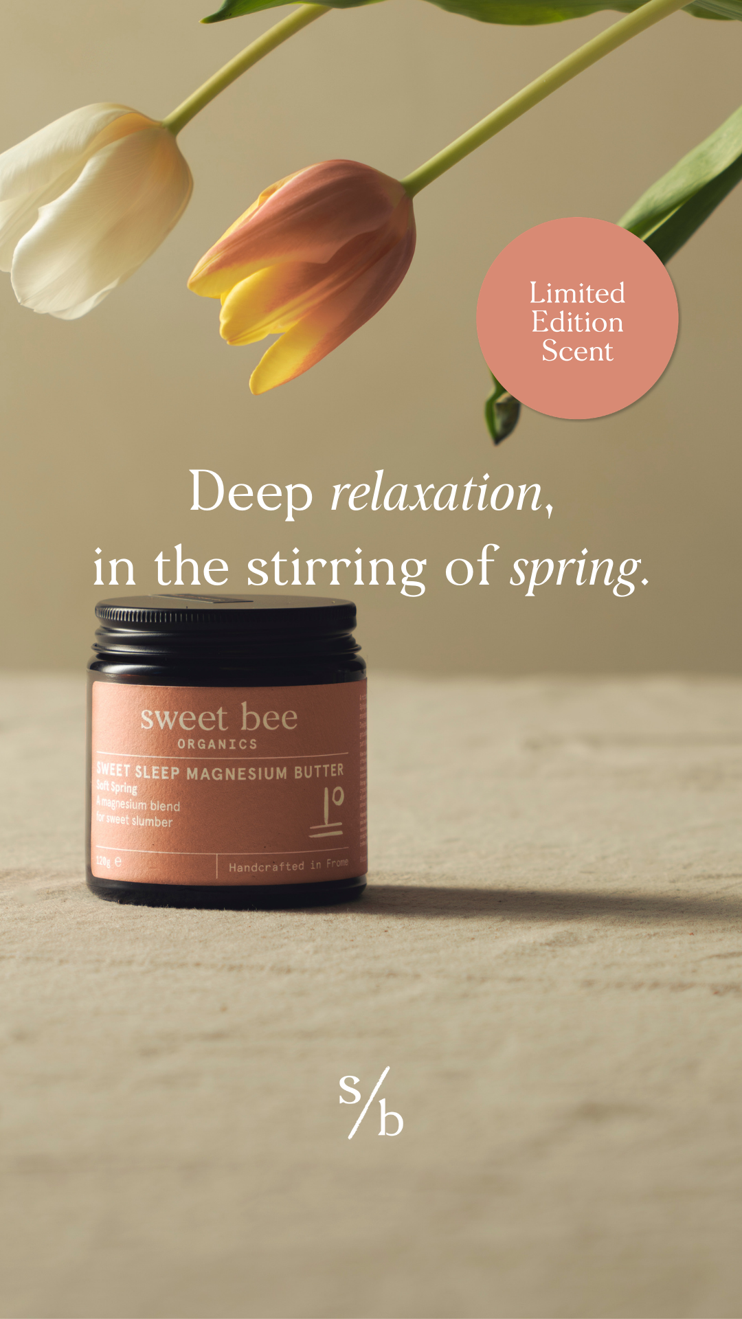 Sweet Bee Organics Facebook ad