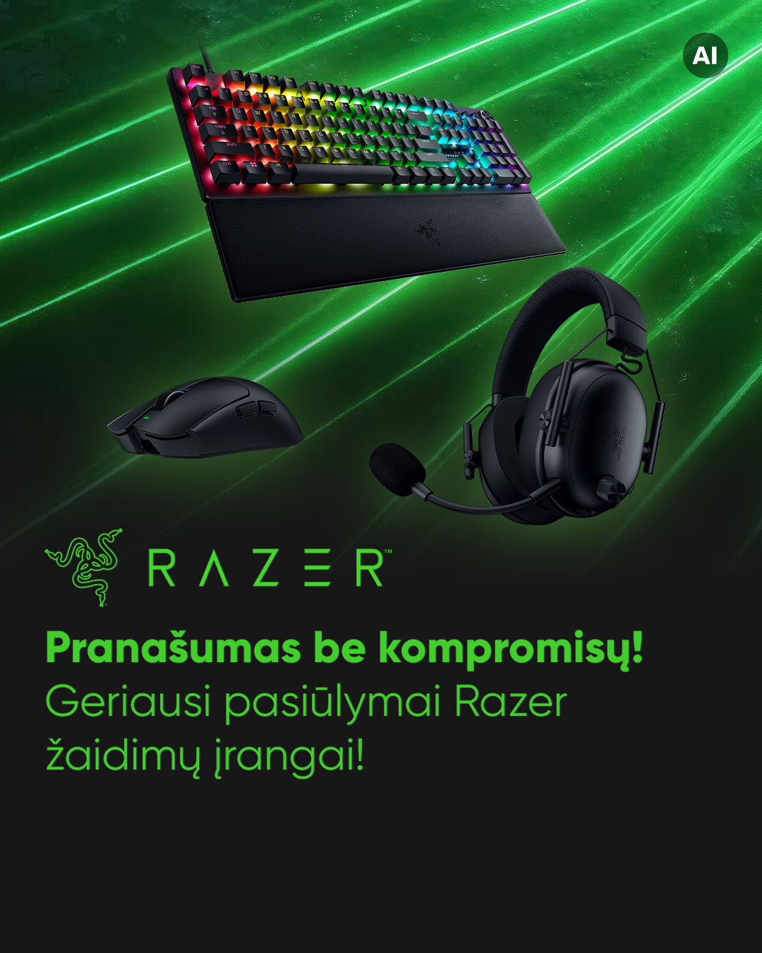 Pigu.lt Facebook ad