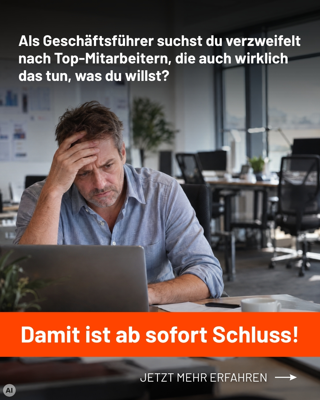 Matthias Aumann Facebook ad: Mitarbeiter finden & führen in Handwerk & Mittelstand