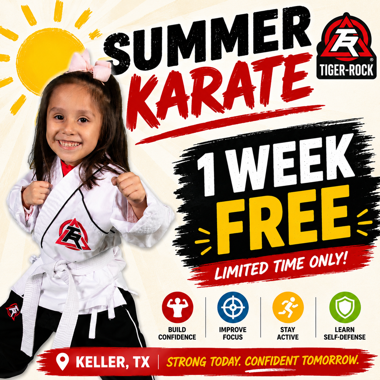 Tiger Rock Martial Arts of Keller Facebook ad