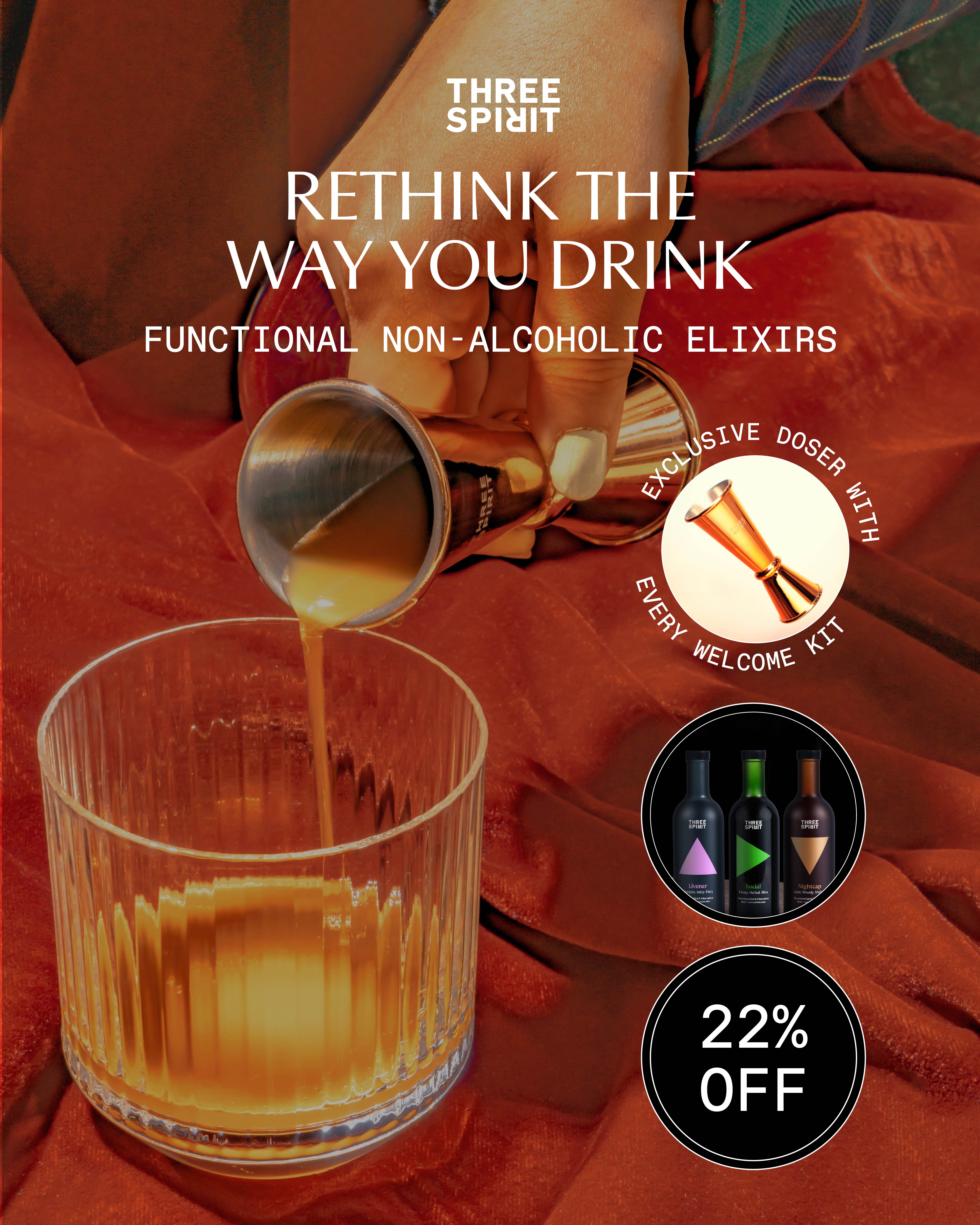Three Spirit Facebook ad