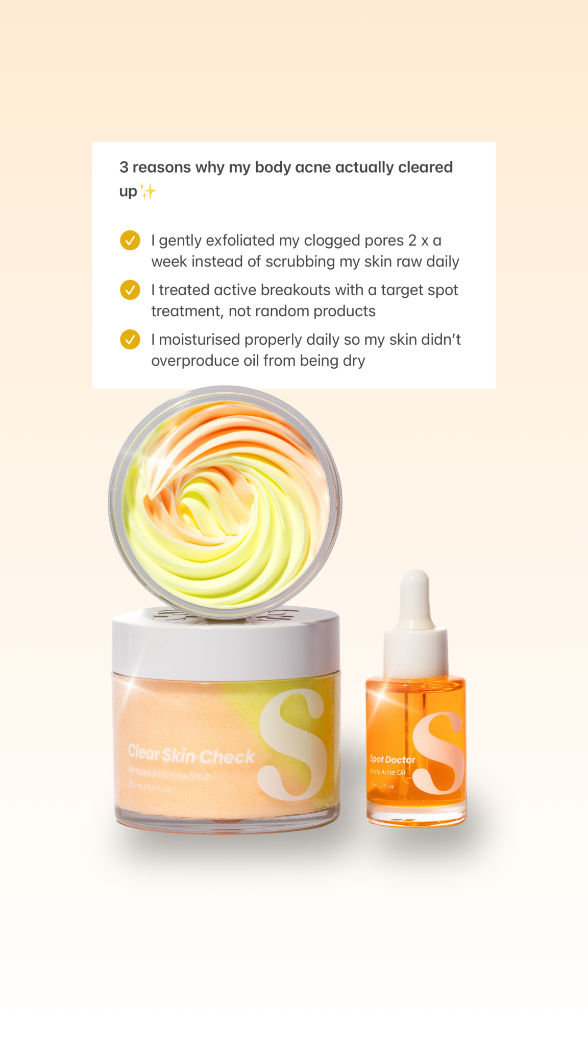 Sundae Skin Co Facebook ad