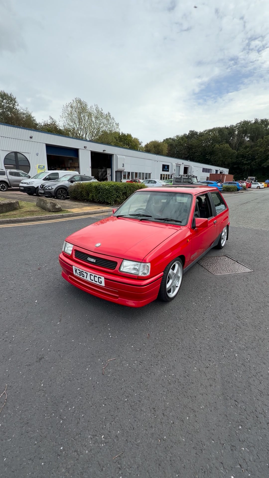 Redline Competitions Facebook ad: WIN this Vauxhall Nova GSI instantly