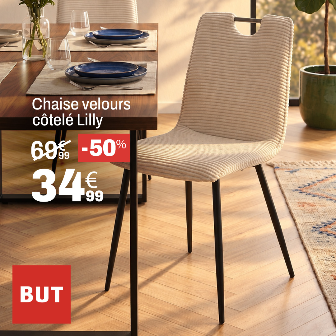 BUT Facebook ad: C'est les BUT Days: Jusqu'à -50% sur une sélection de…