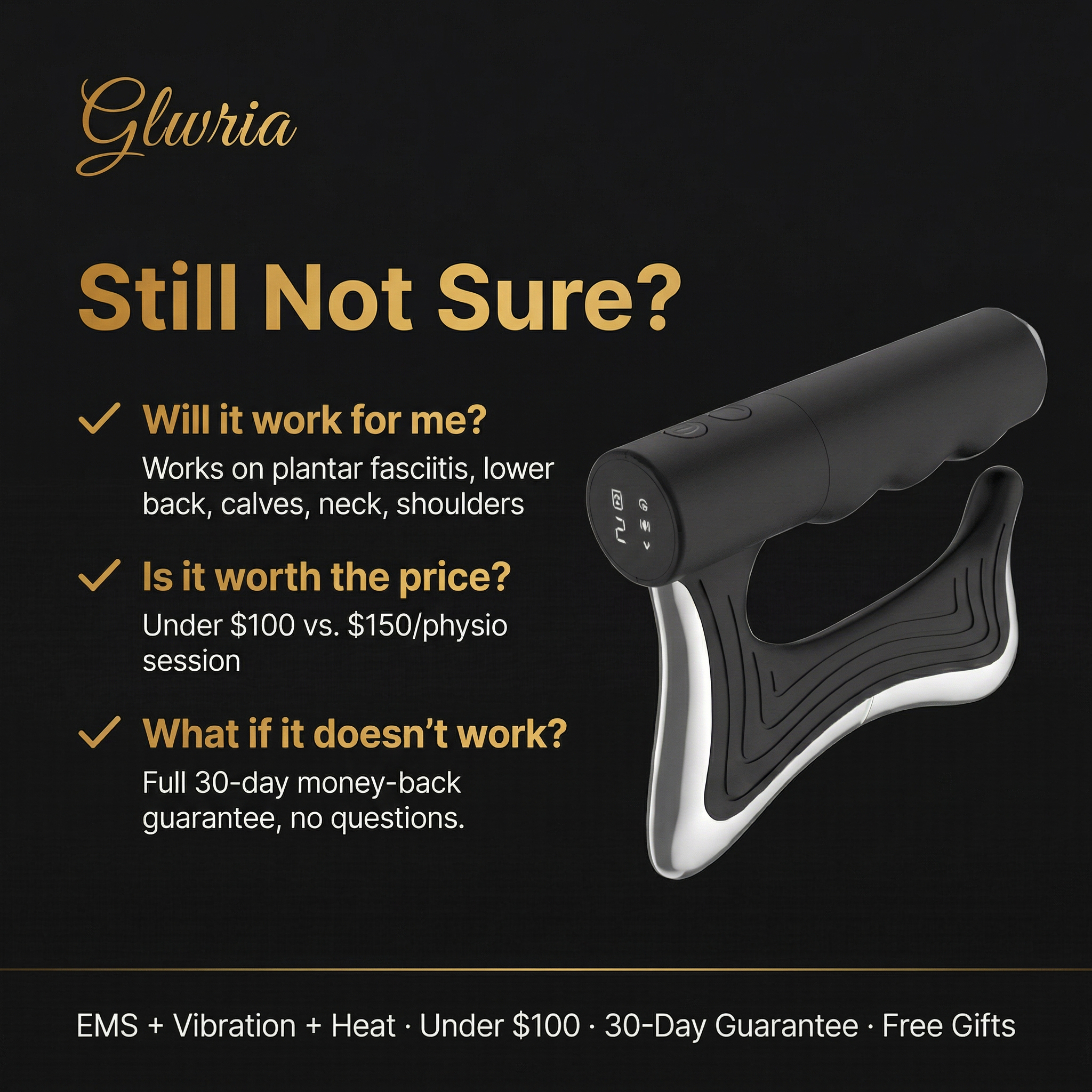 Glwria Facebook ad