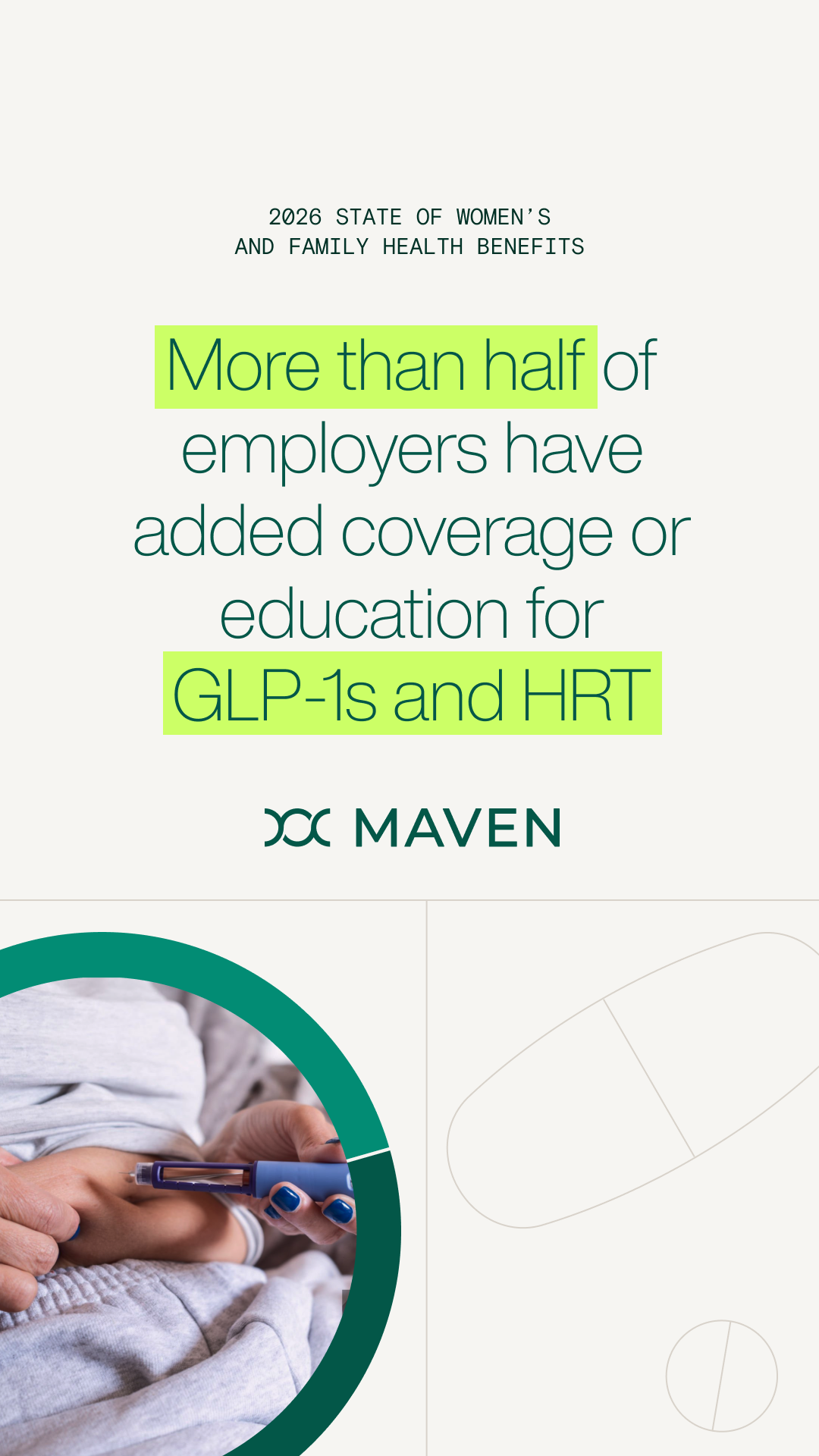 Maven Clinic Facebook ad