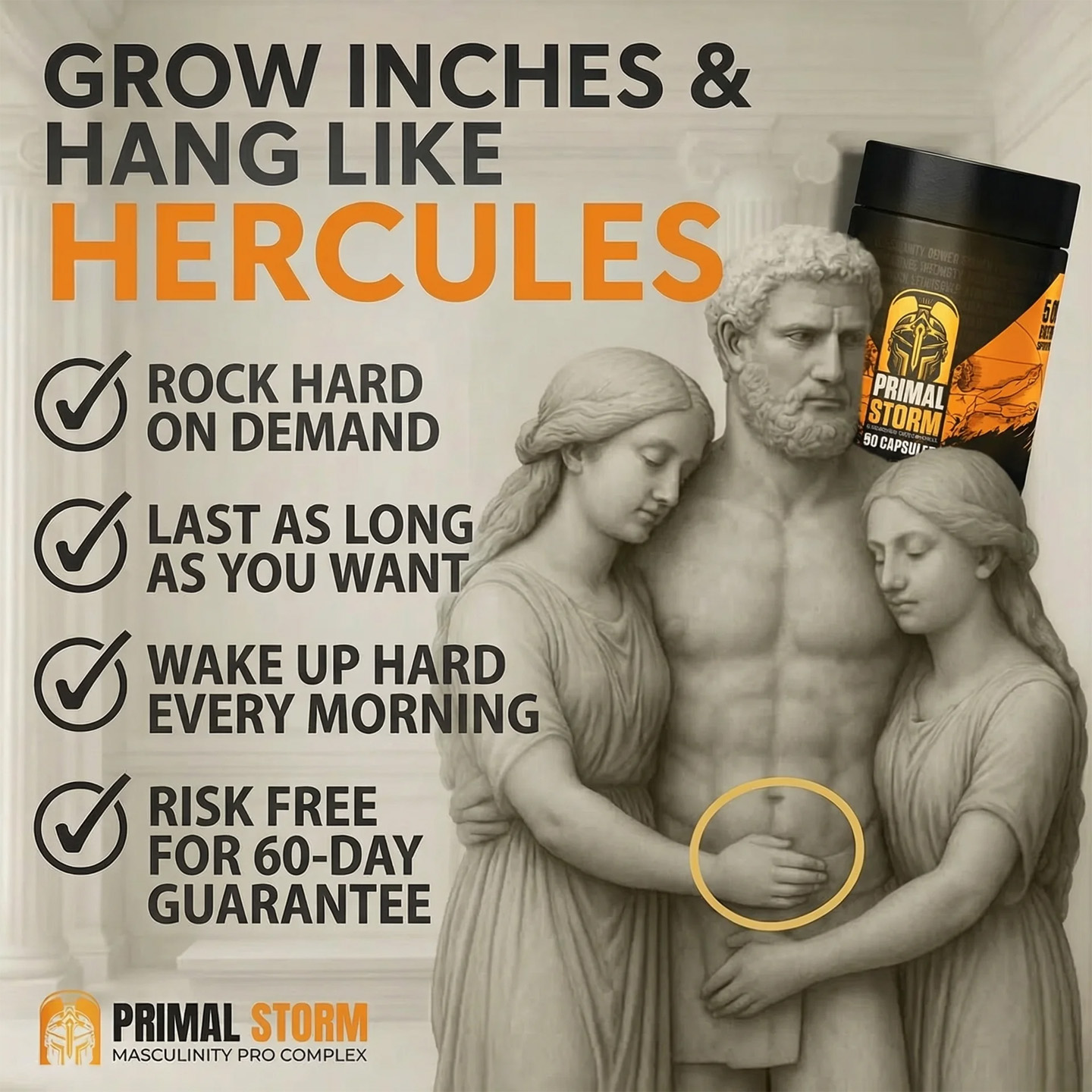 Primal-Storm Facebook ad