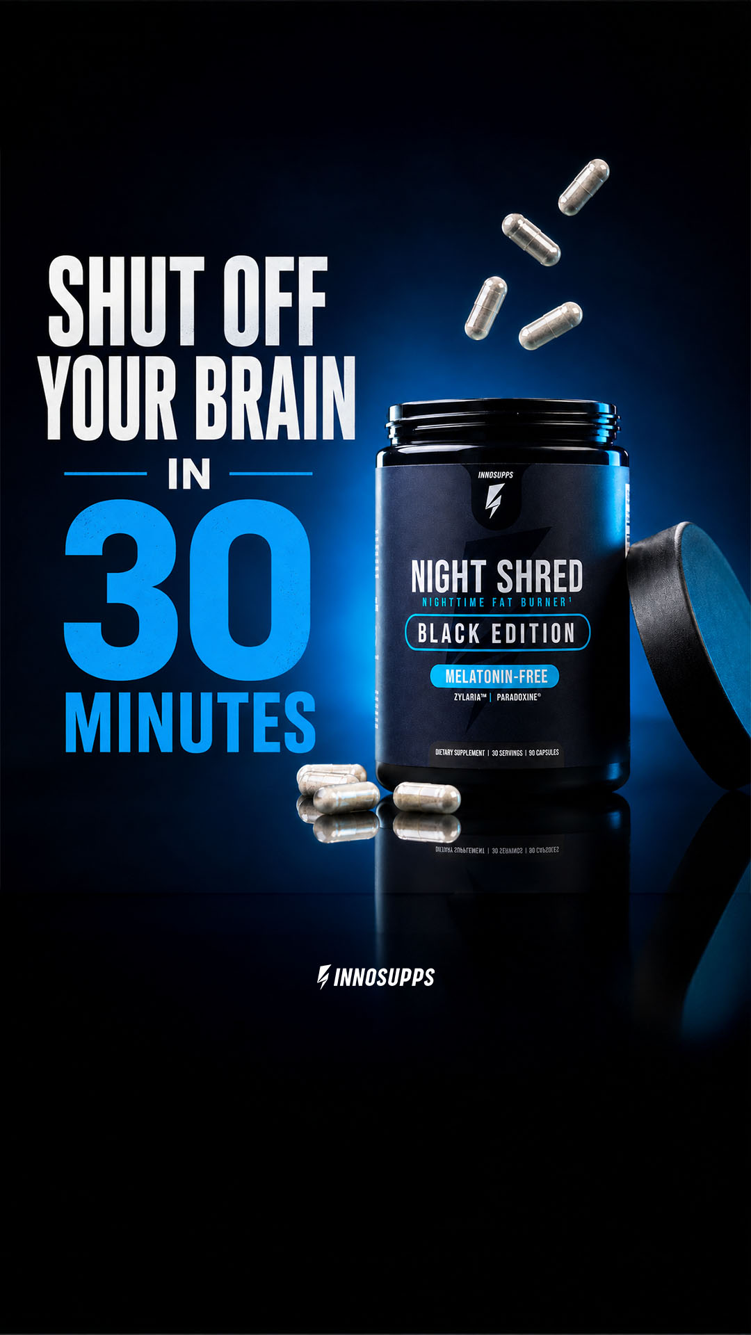 Inno Supps Night Shred Facebook ad