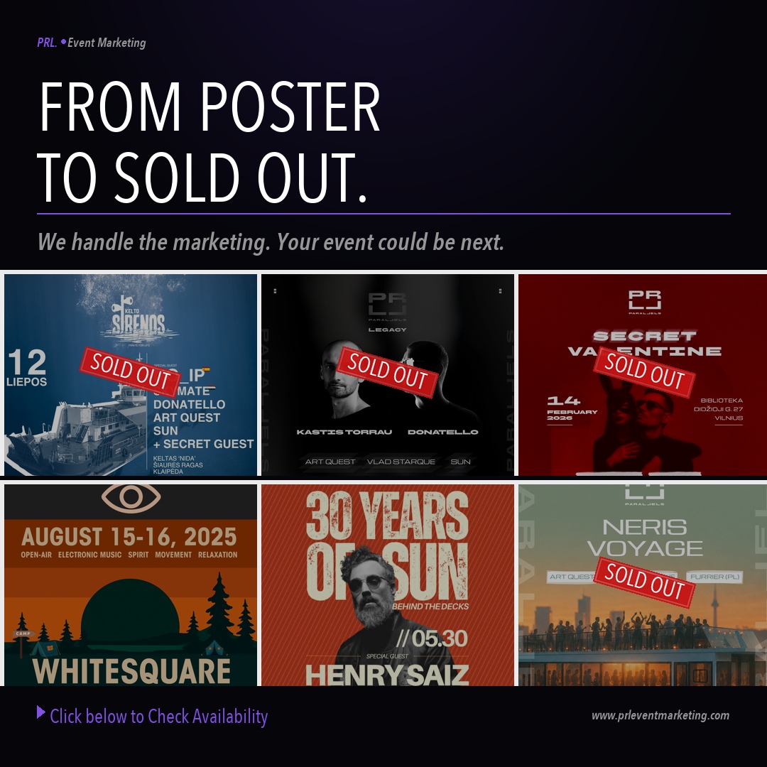 PRL Event Marketing Facebook ad: We Turn Music Fans Into Ticket Buyers -->