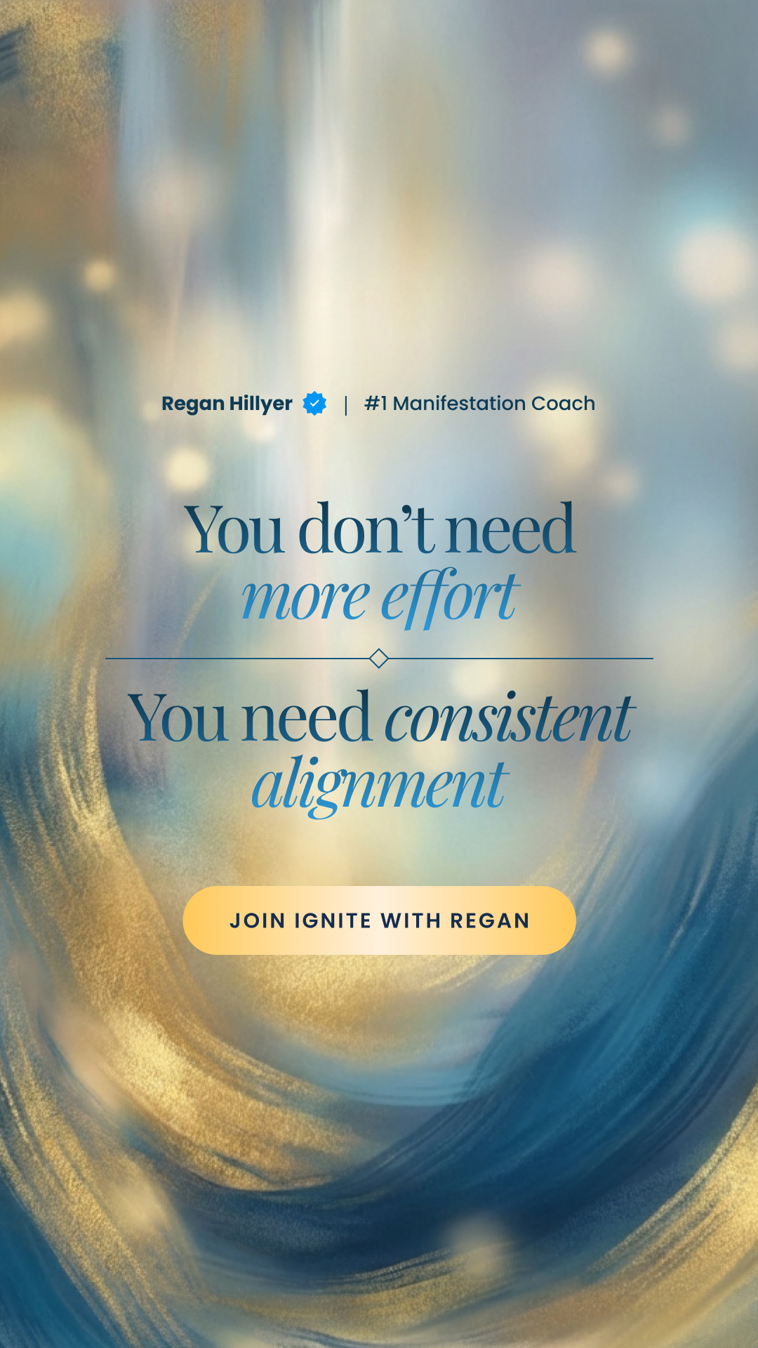 Regan Hillyer Facebook ad