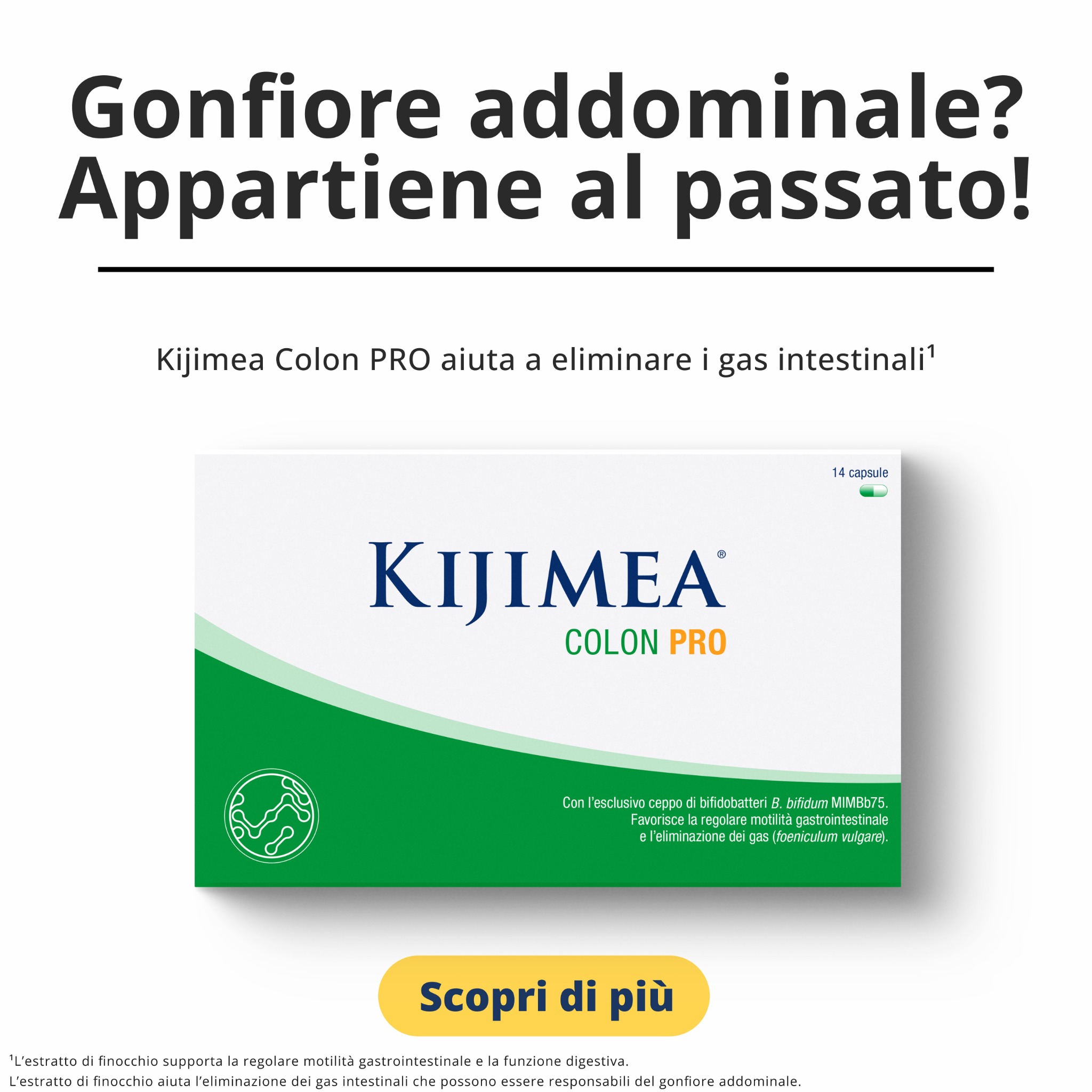 Kijimea - Italia Facebook ad: Integratore alimentare con l'esclusivo ceppo di…