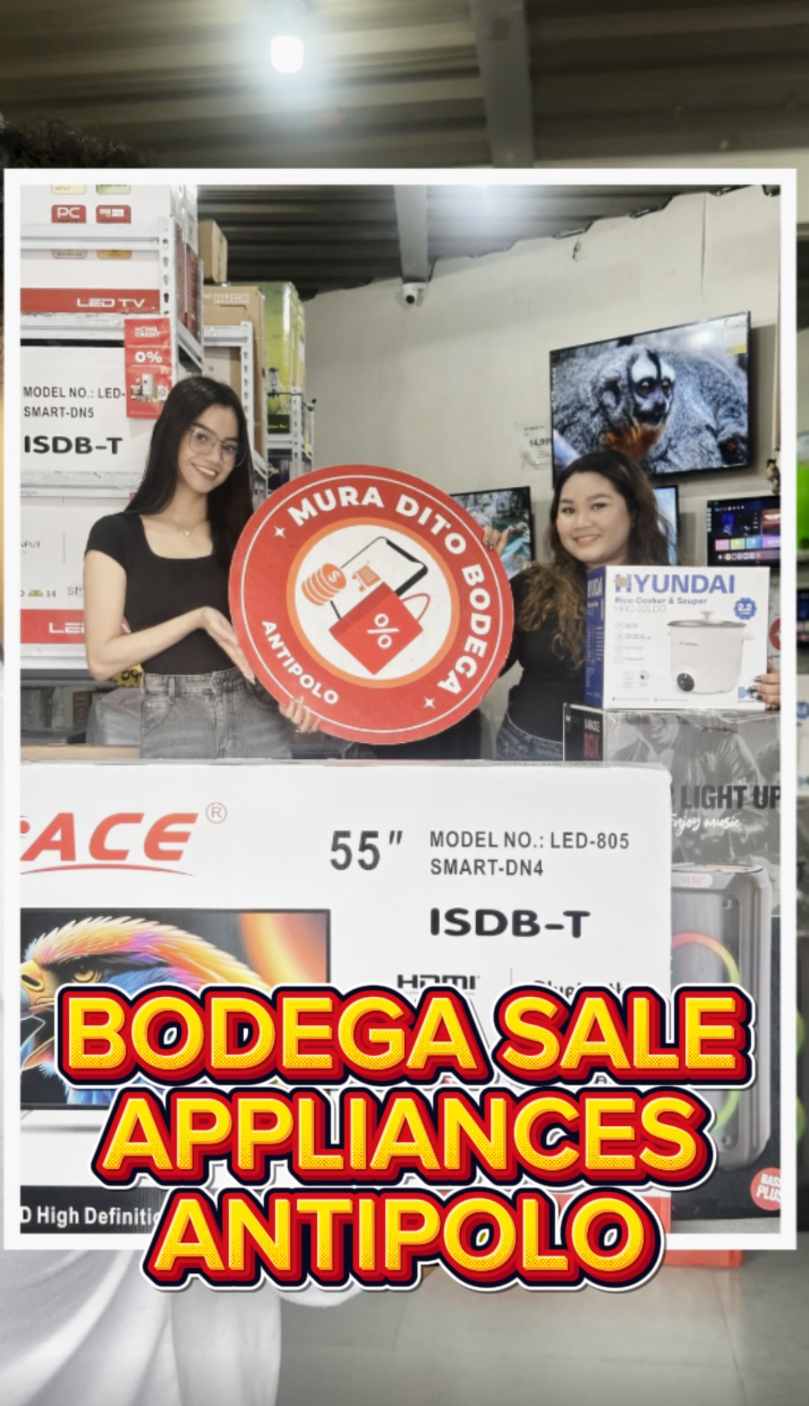 Mura Dito Bodega - Antipolo Facebook ad: POV: Naghahanap ka ng murang appliances sa Antipolo DITO…