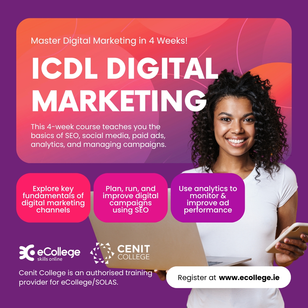 Cenit College Facebook ad
