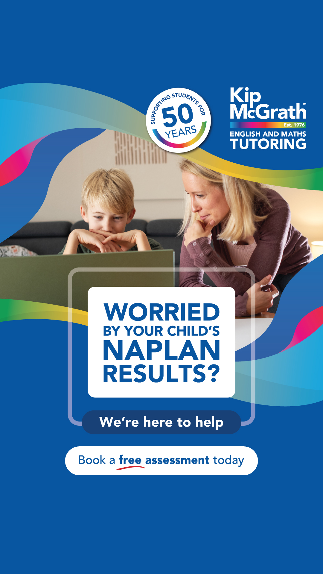 Kip McGrath Education Centres Australia Facebook ad