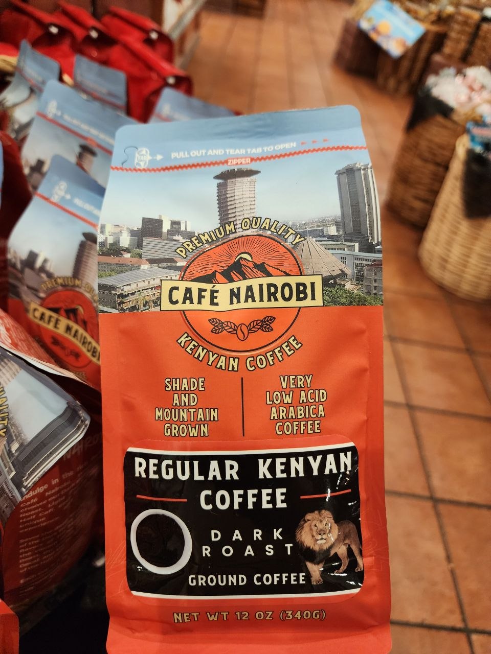 Café Nairobi Facebook ad from Aug 11, 2026