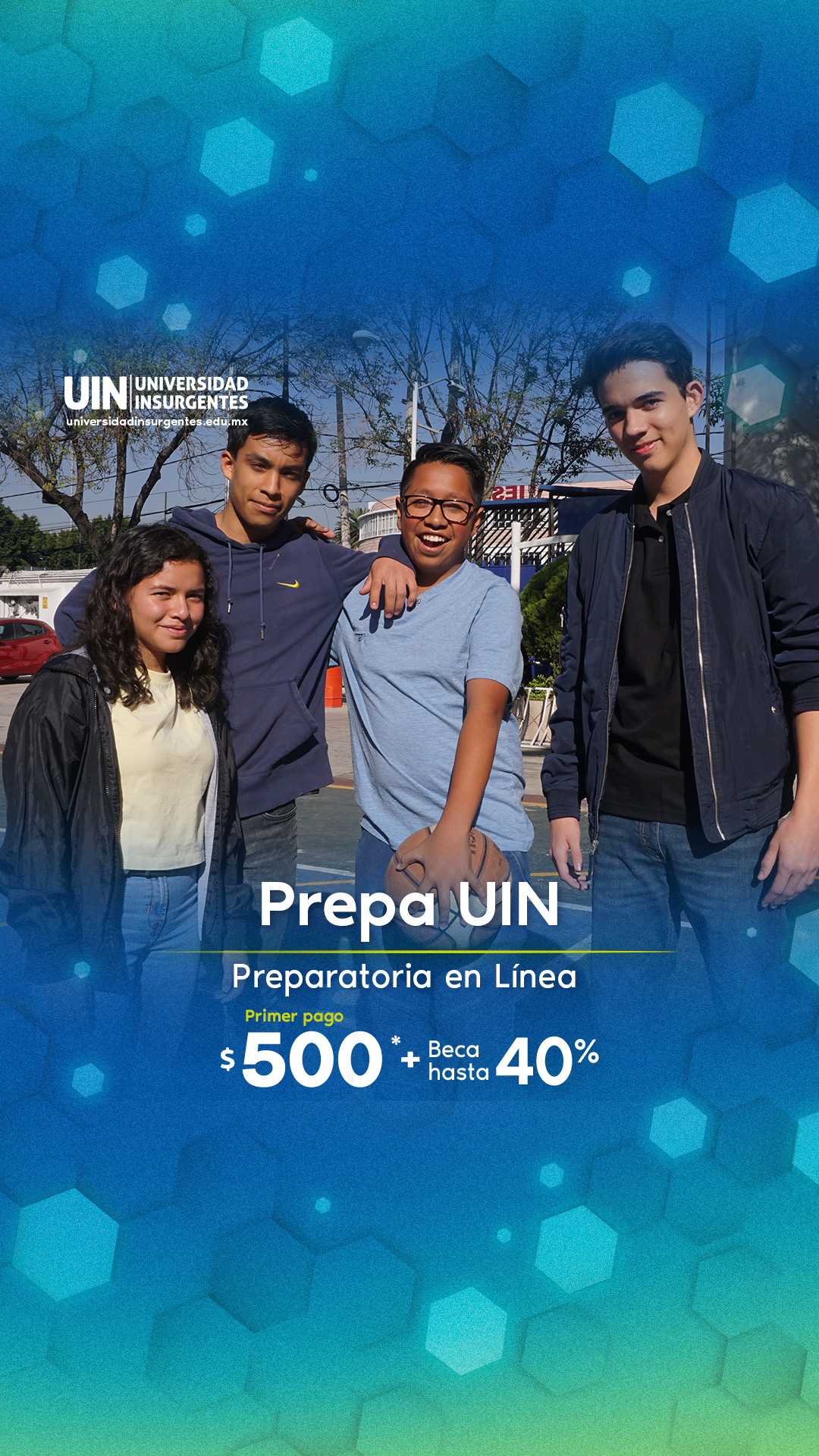 Universidad Insurgentes Facebook ad from Mar 12, 2026