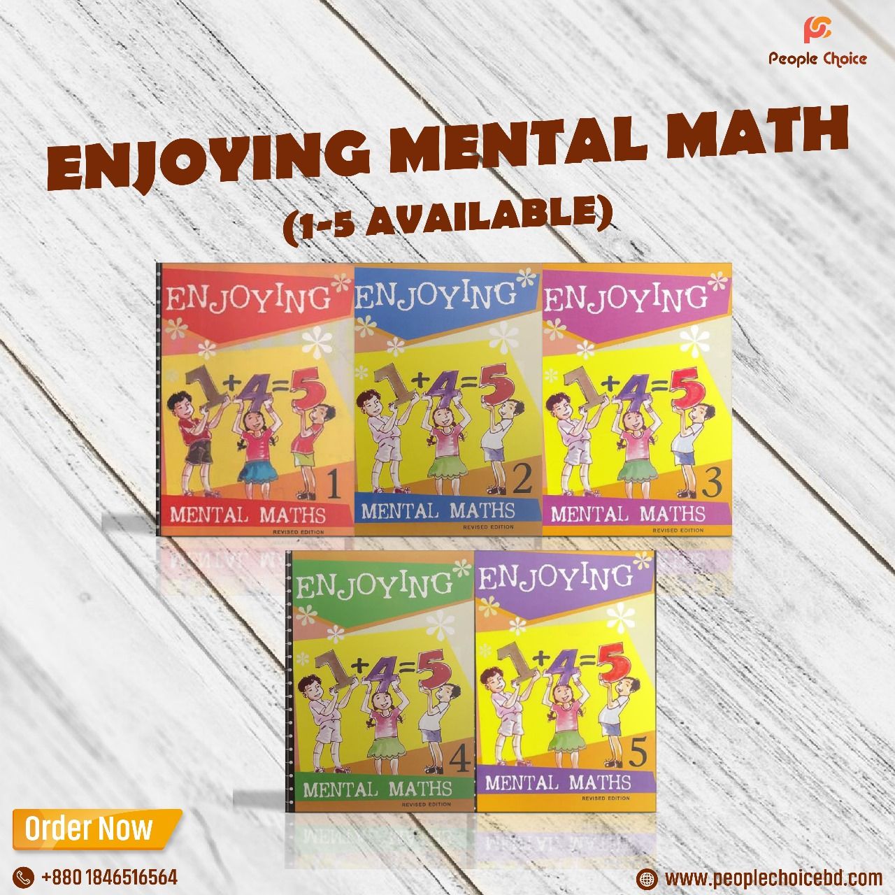 People Choice Facebook ad: Enjoying Mental Math বইটি ছোটদের মধ্যে গণিতের প্রতি…