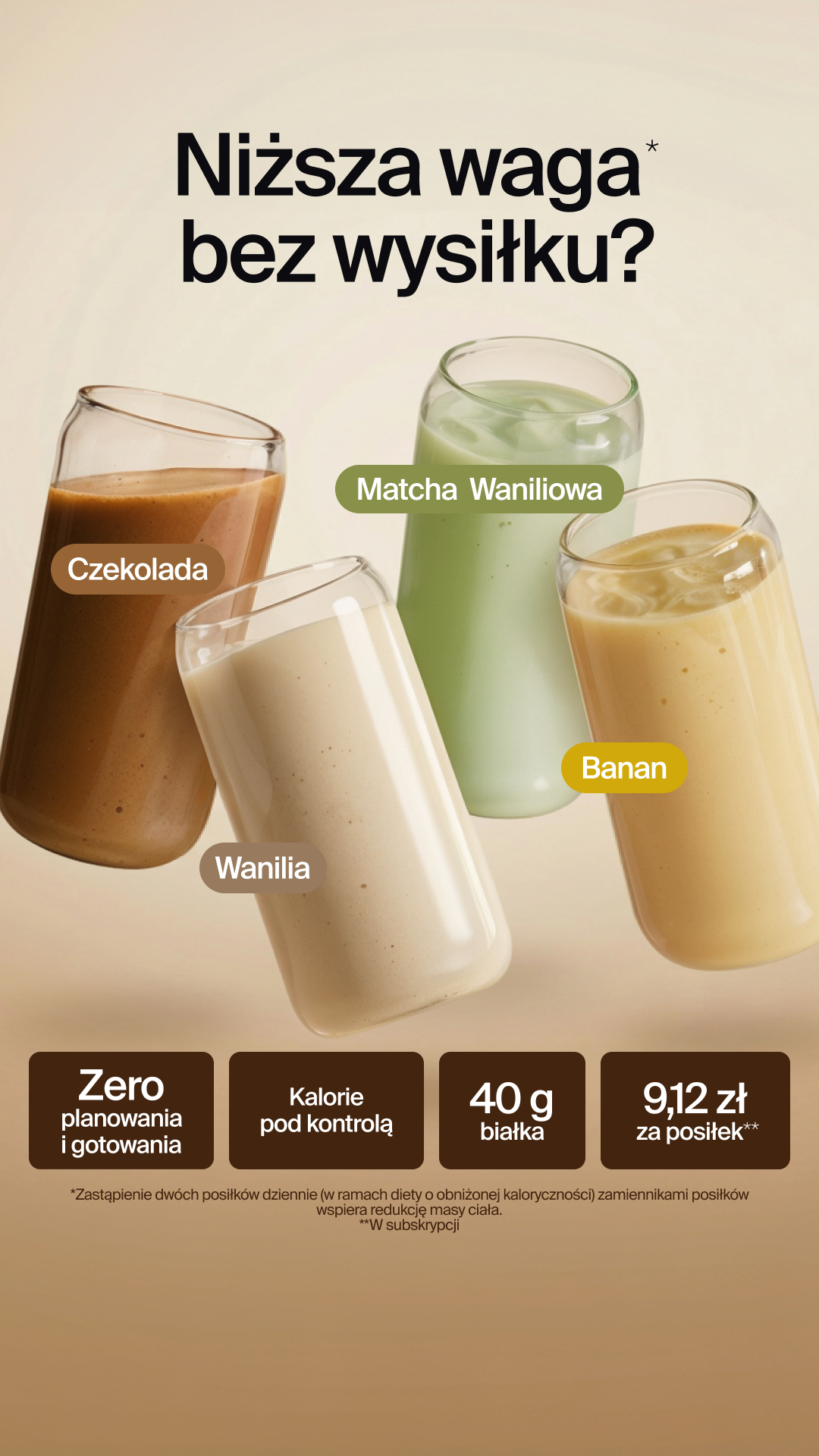 Huel Facebook ad