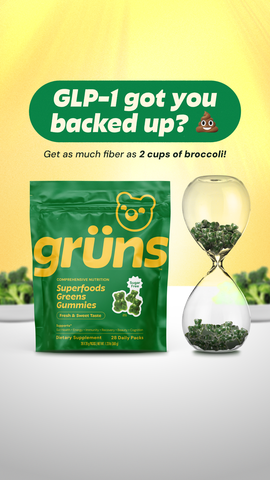 Grüns Facebook ad