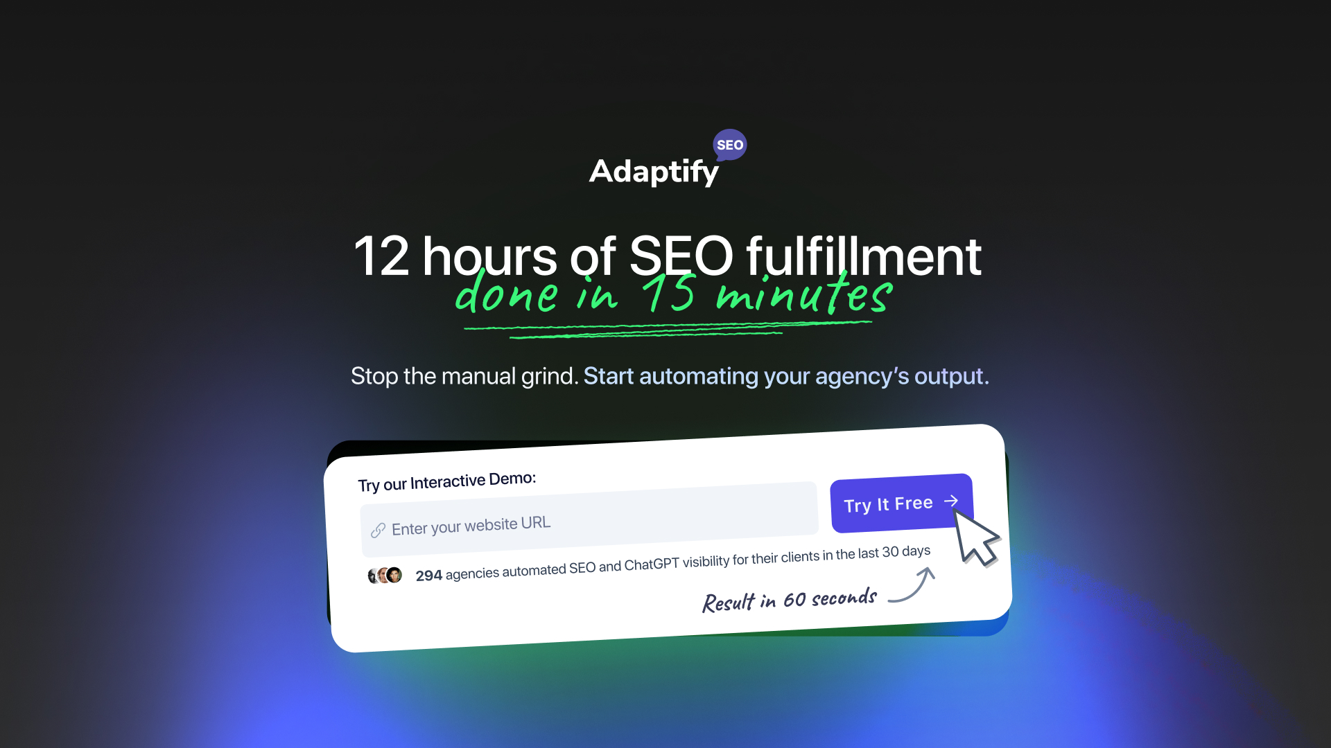 Adaptify Facebook ad