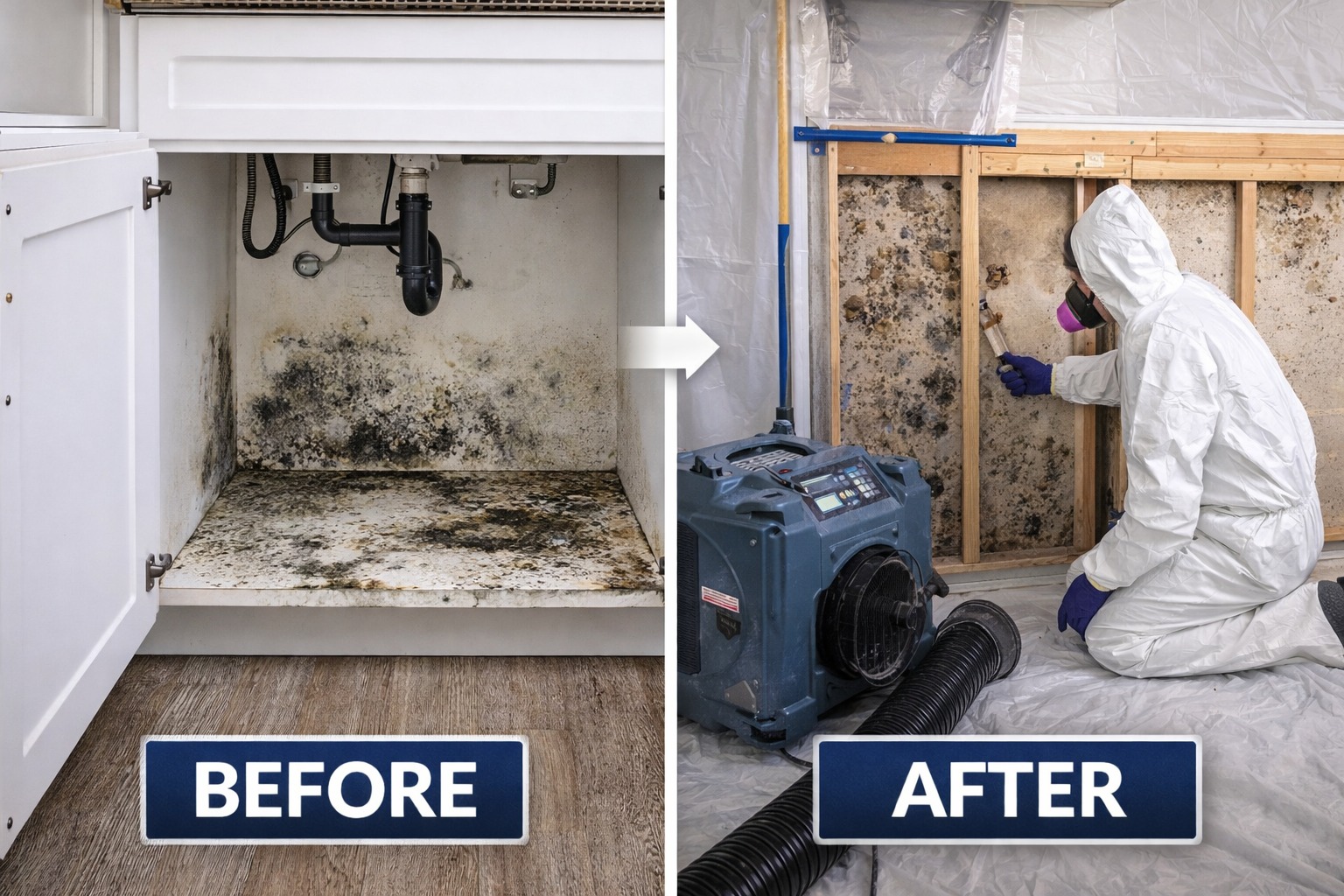 North Georgia Roofing and Property Renovations, LLC Facebook ad: Mold Removal Experts