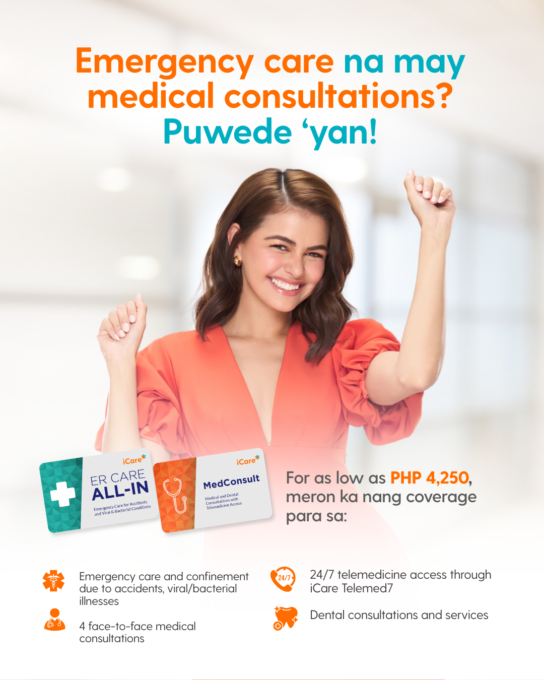 ICARE HMO Prepaid Facebook ad: iCare | Trusted HMO in the Philippines. Home
