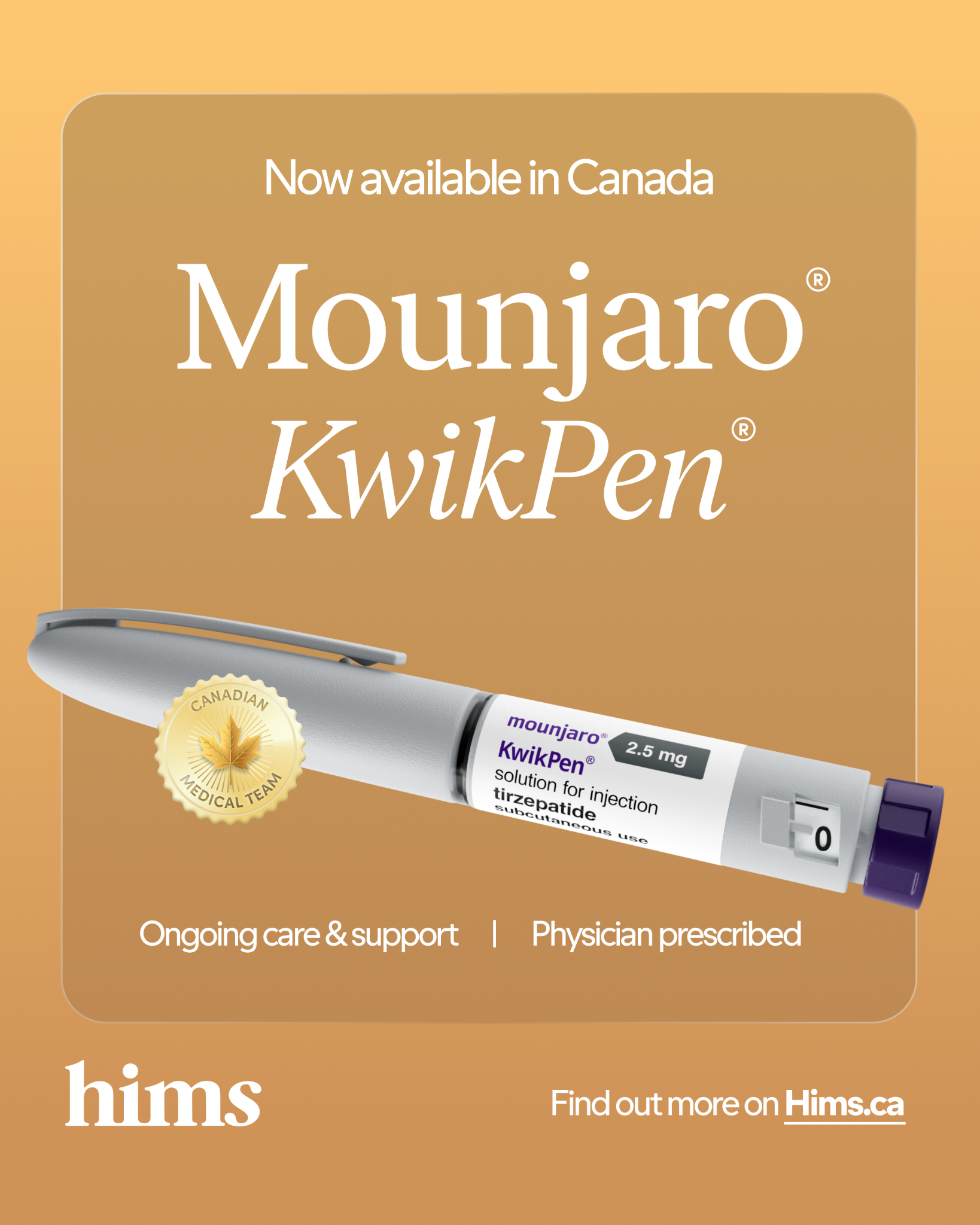 hims Facebook ad