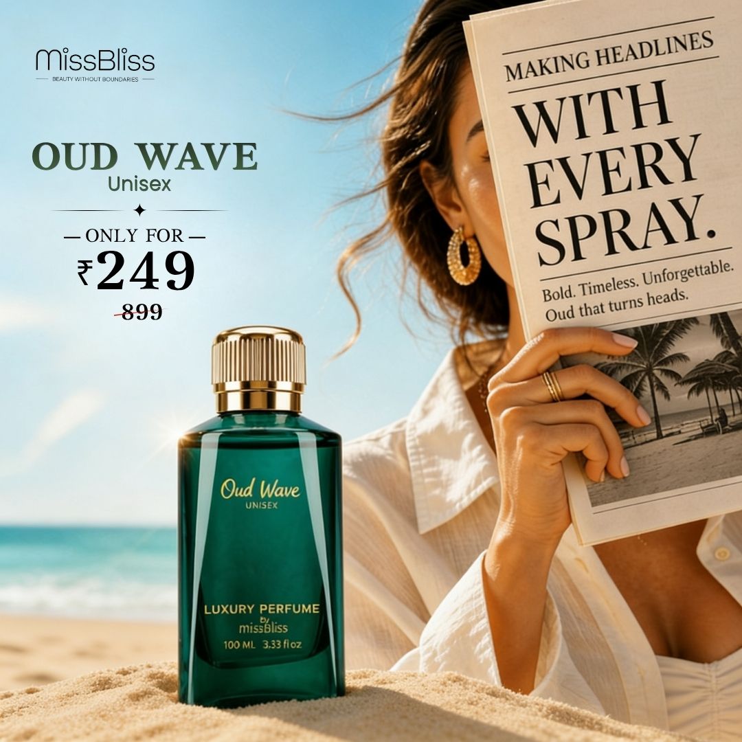 MissBliss Perfumes Facebook ad: Balance of Fresh & Bold