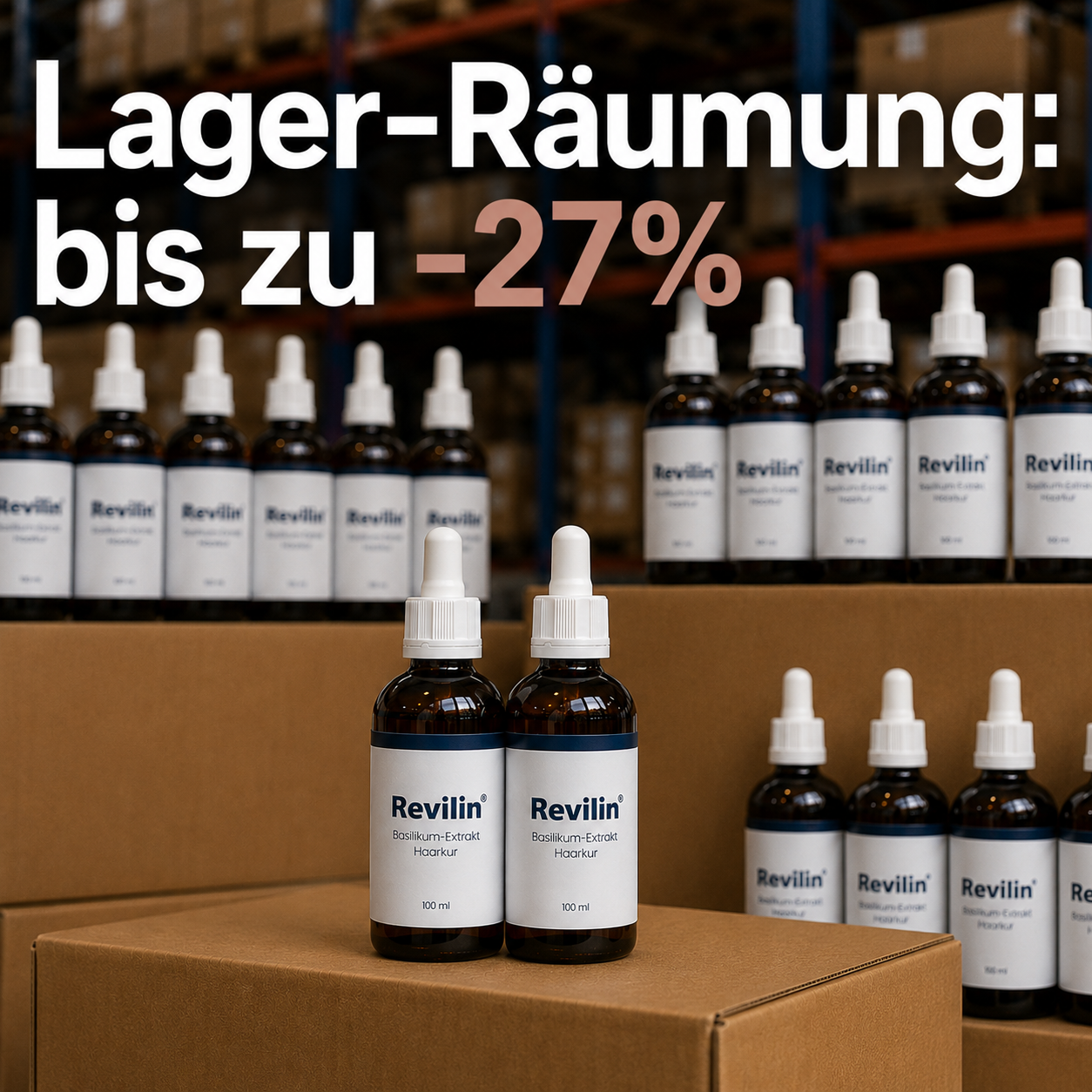 Rezilin Facebook ad: Bei Haarausfall & dünnem Haar