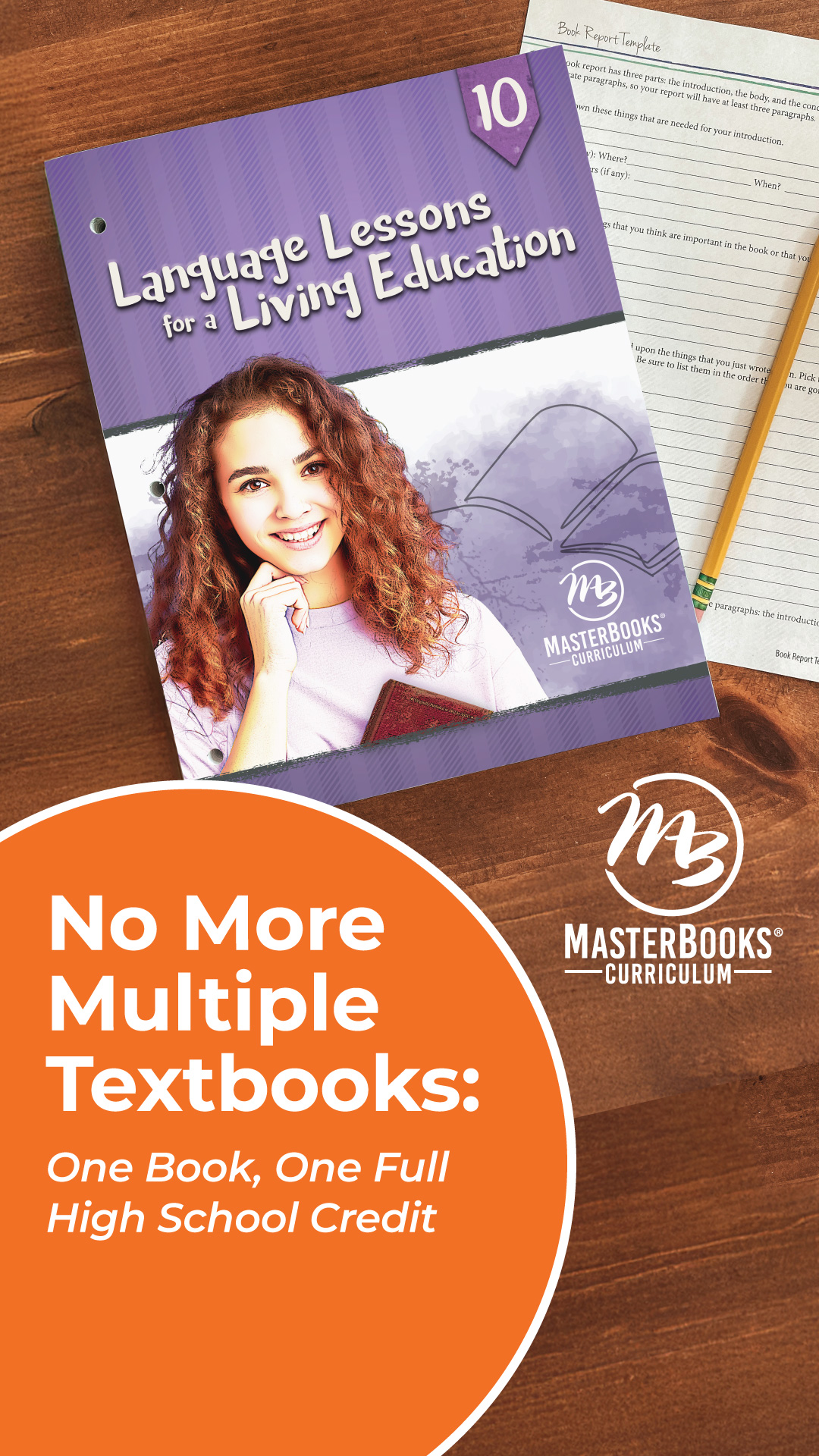 Master Books Facebook ad
