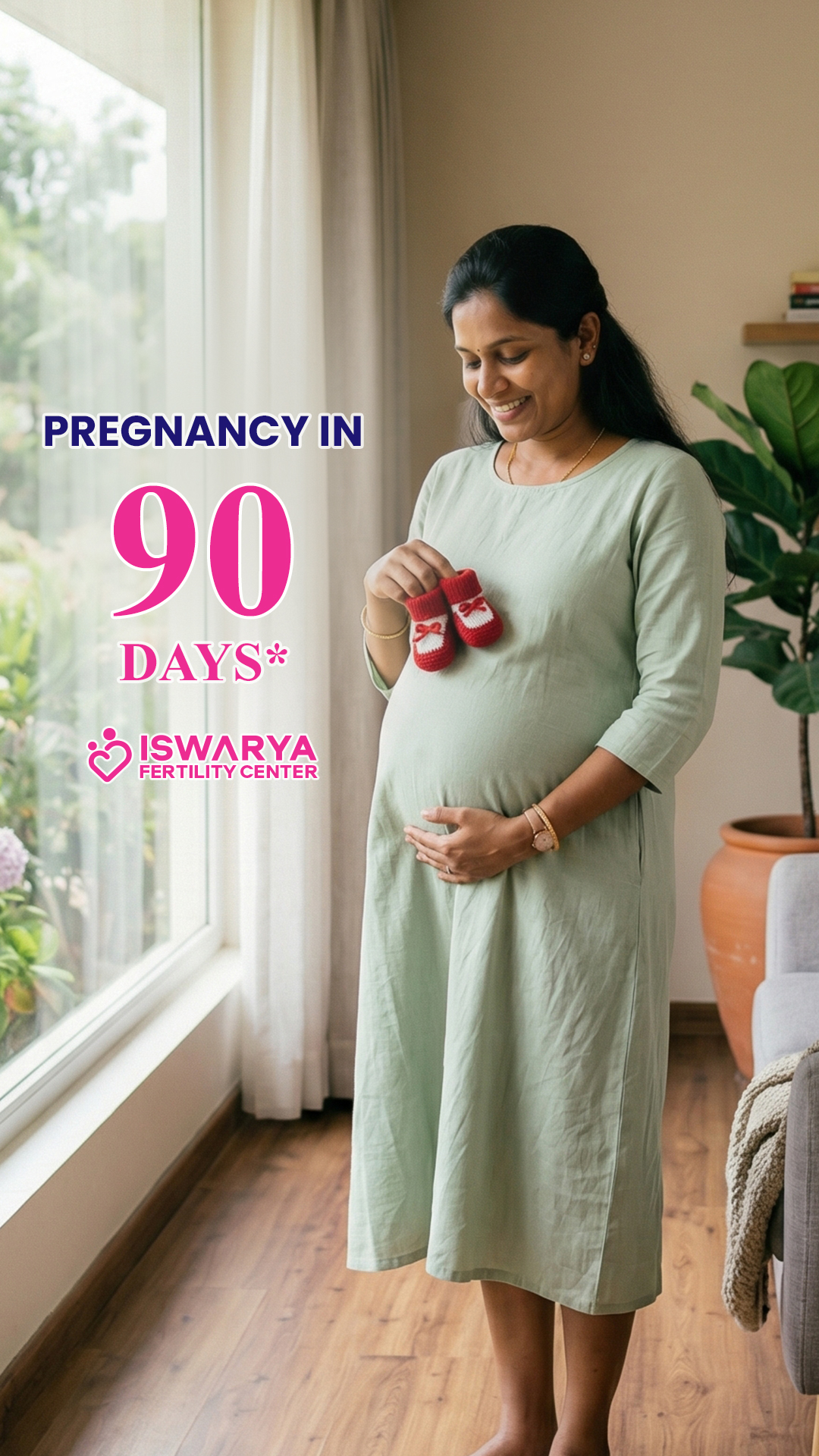 Iswarya Fertility Center India Facebook ad