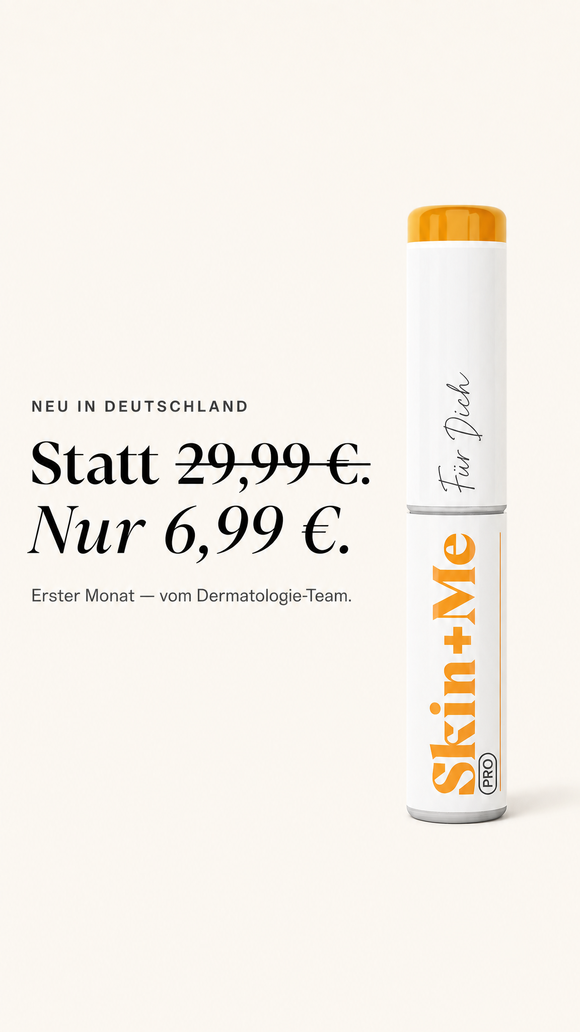 Skin + Me Facebook ad