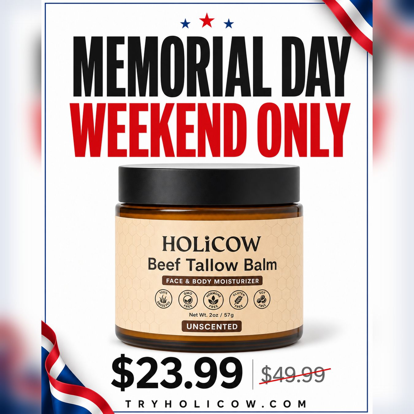 Holicow Facebook ad from May 22, 2026