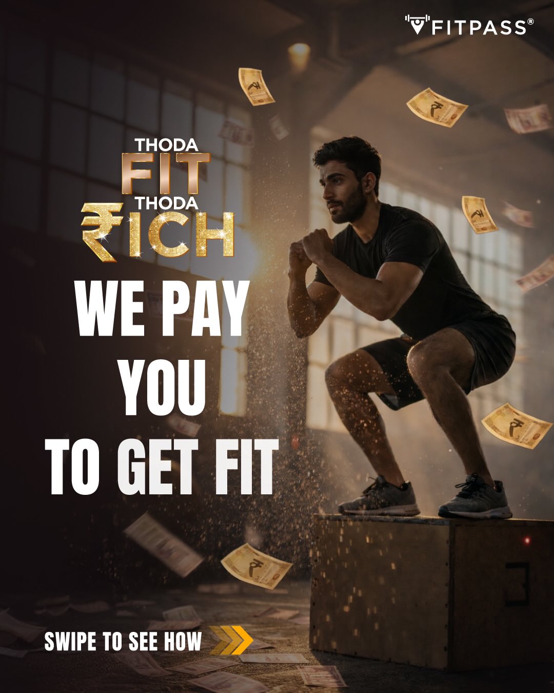 FITPASS Facebook ad