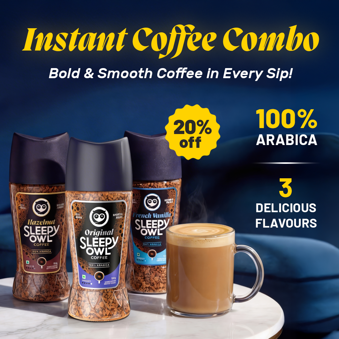 Sleepy Owl Coffee Facebook ad